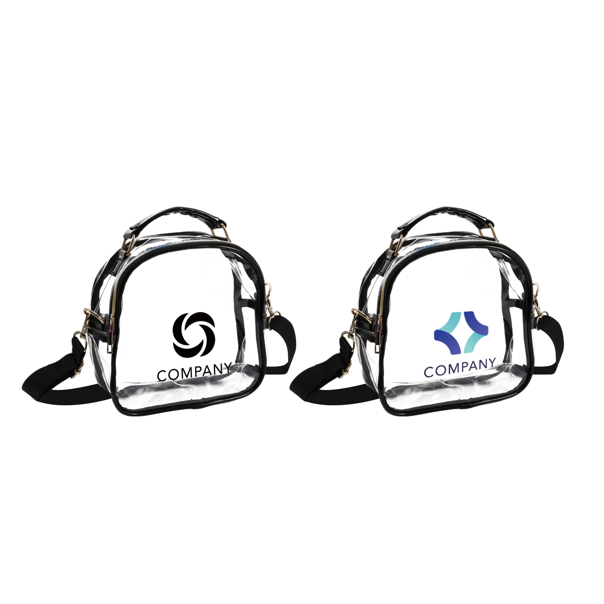 PVC Clear Waterproof Crossbody Bag