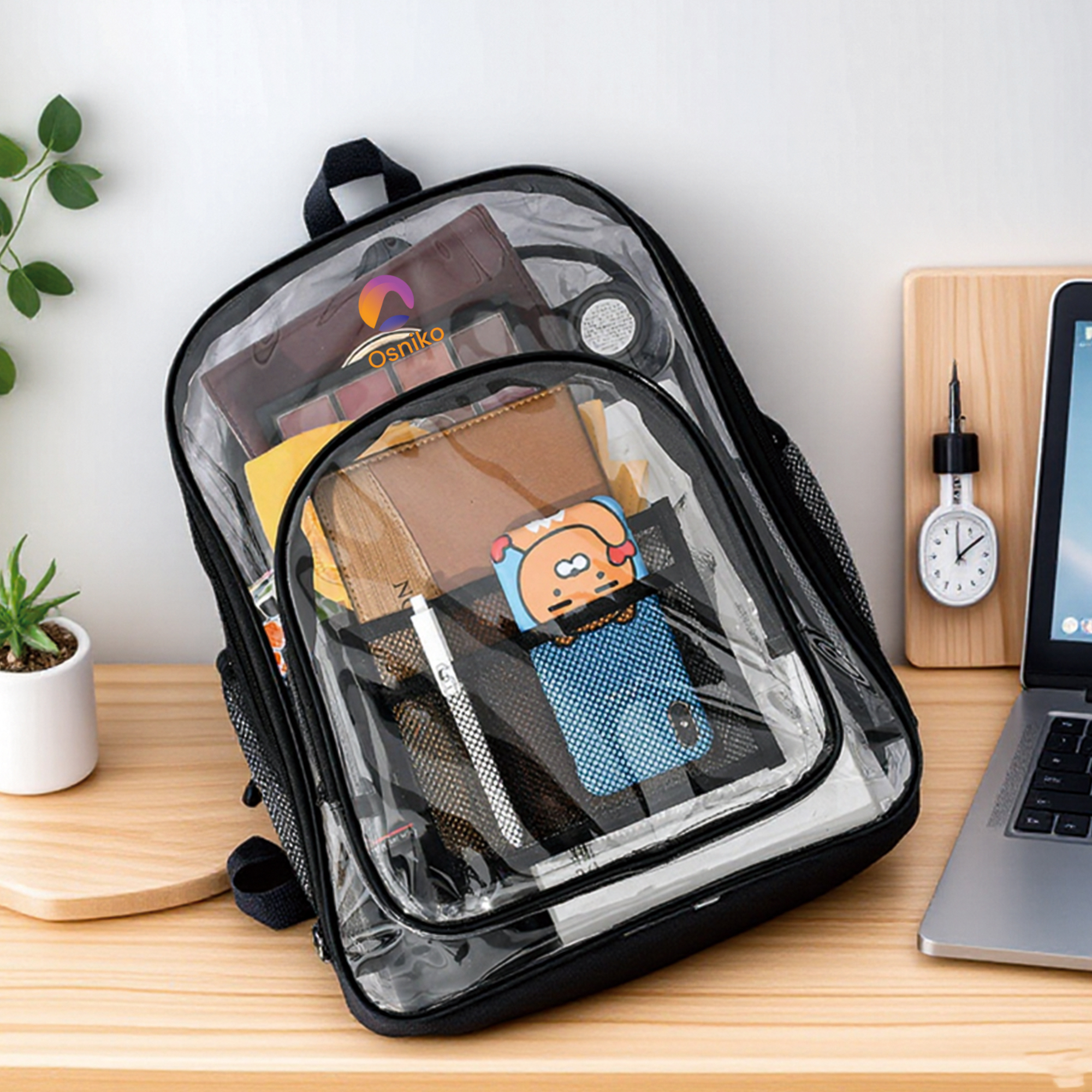 Heavy Duty Transparent Backpack - Image 8