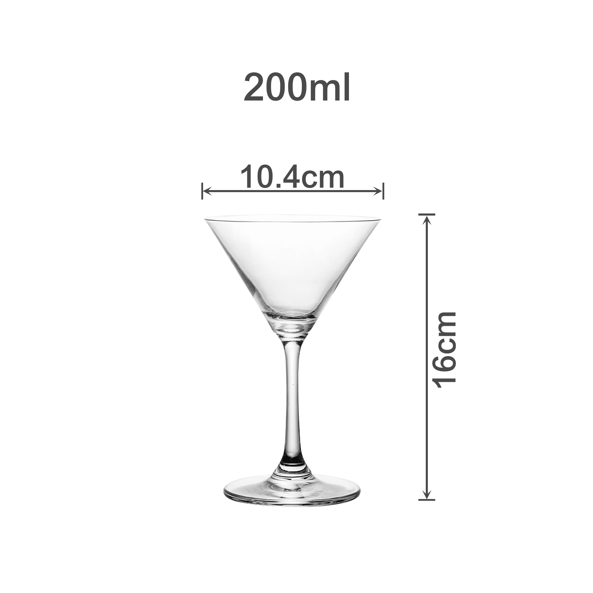 Classic Martini Glass - Image 3