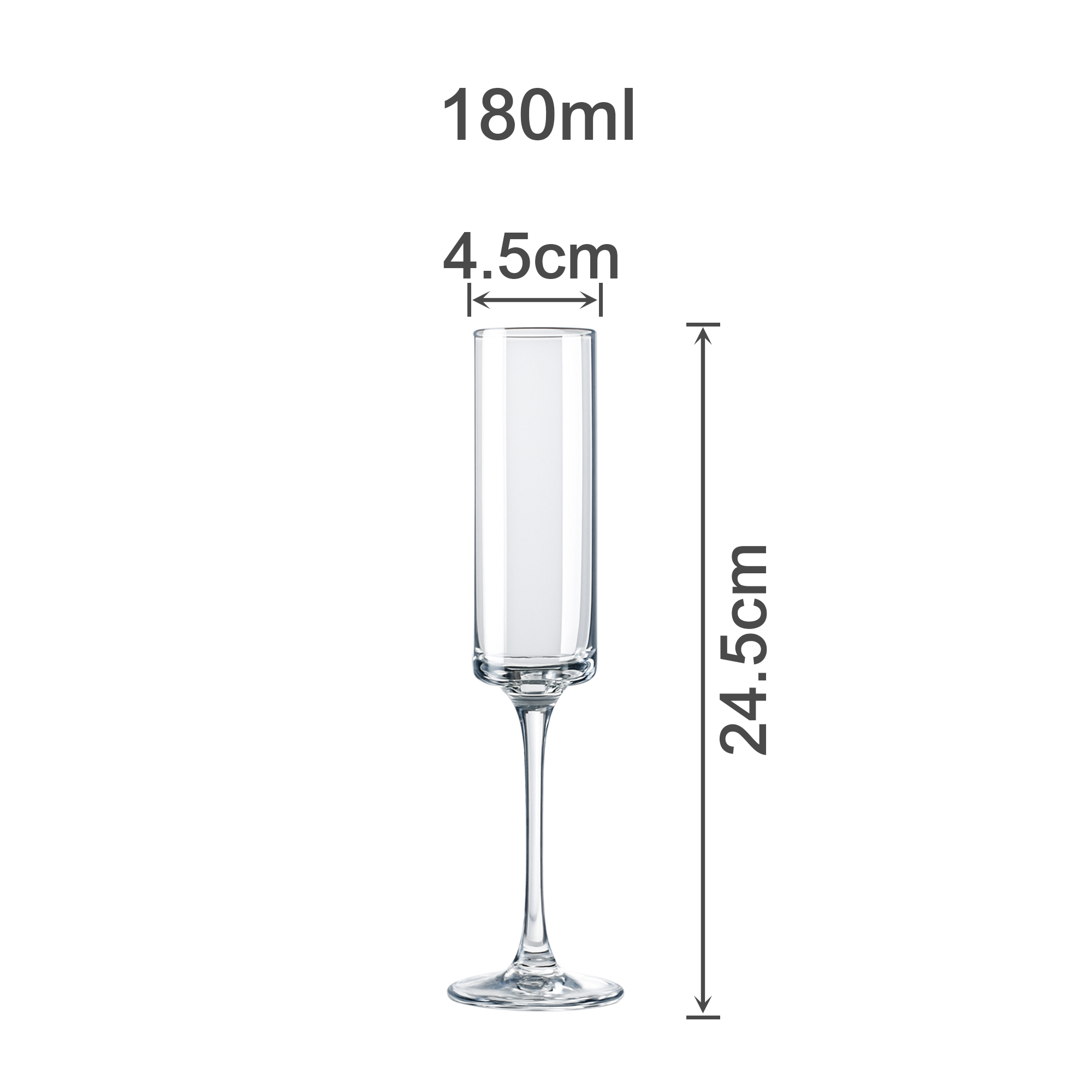 Straight Champagne Flute - Image 3