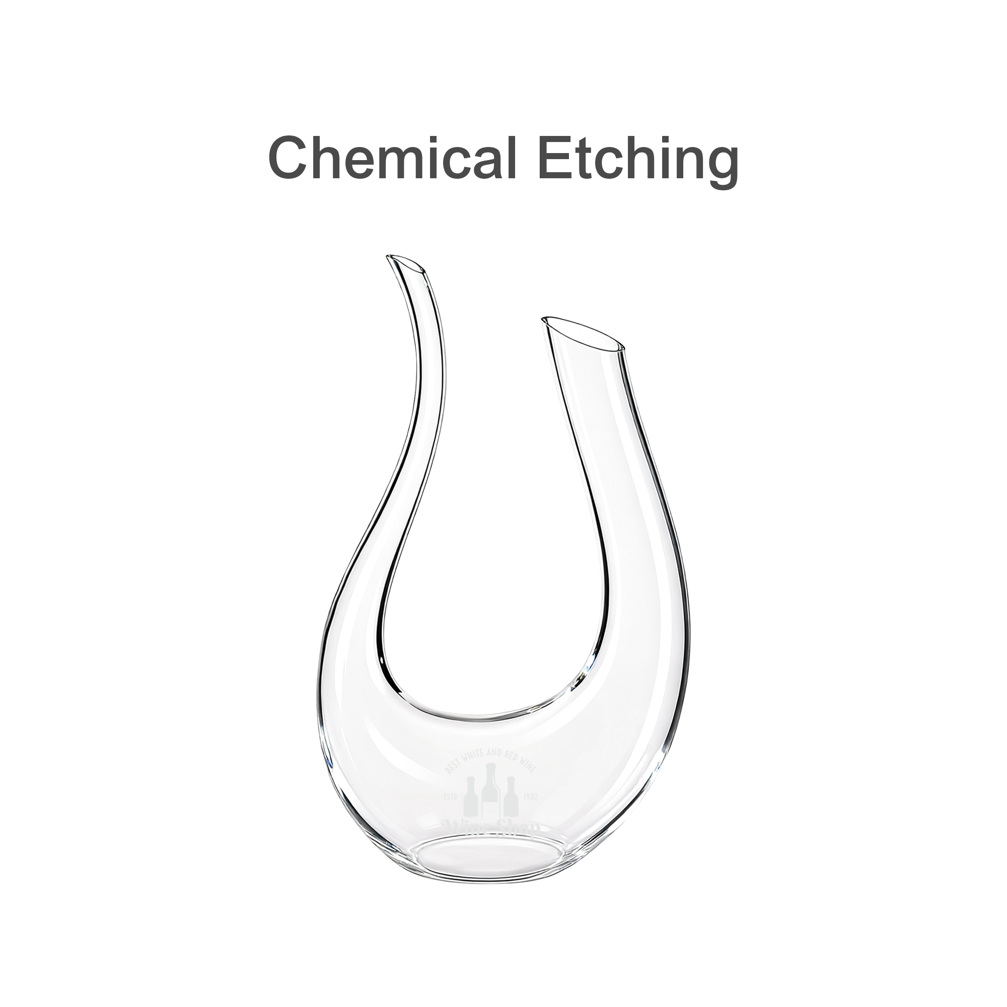U-Shaped Wine Decanter - Image 4