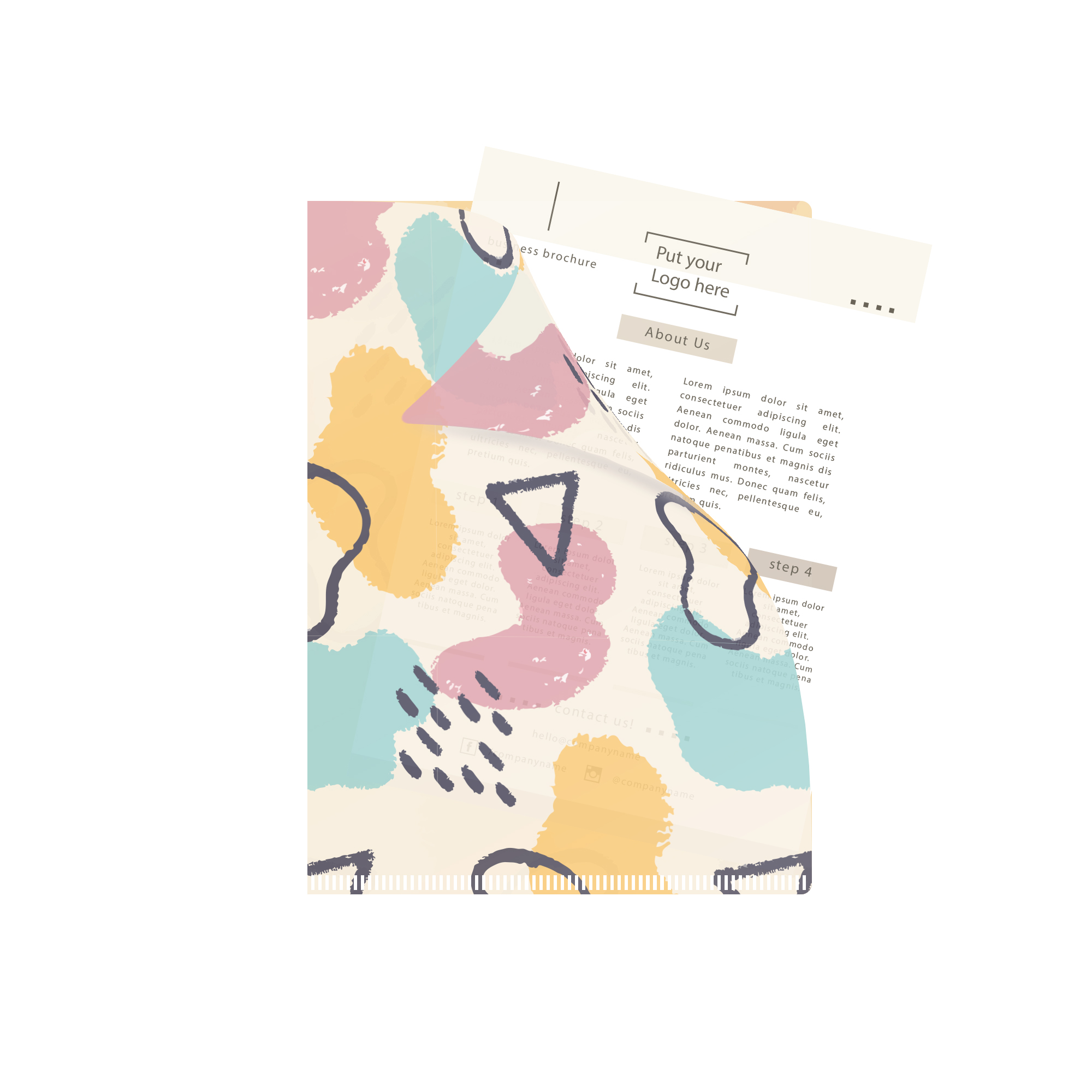 A4 L-shaped Open Folder - Image 12