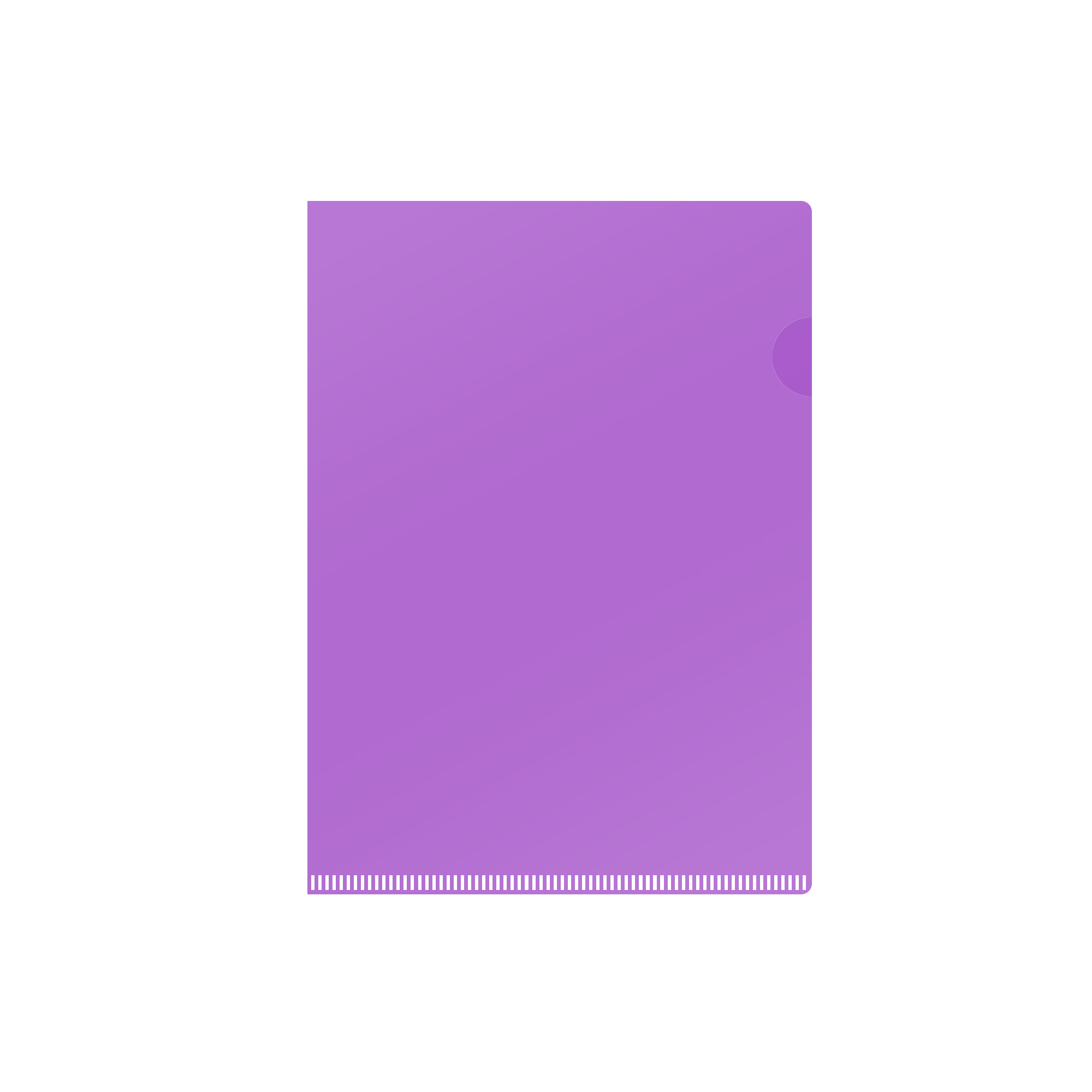 A4 L-shaped Open Folder - Image 6
