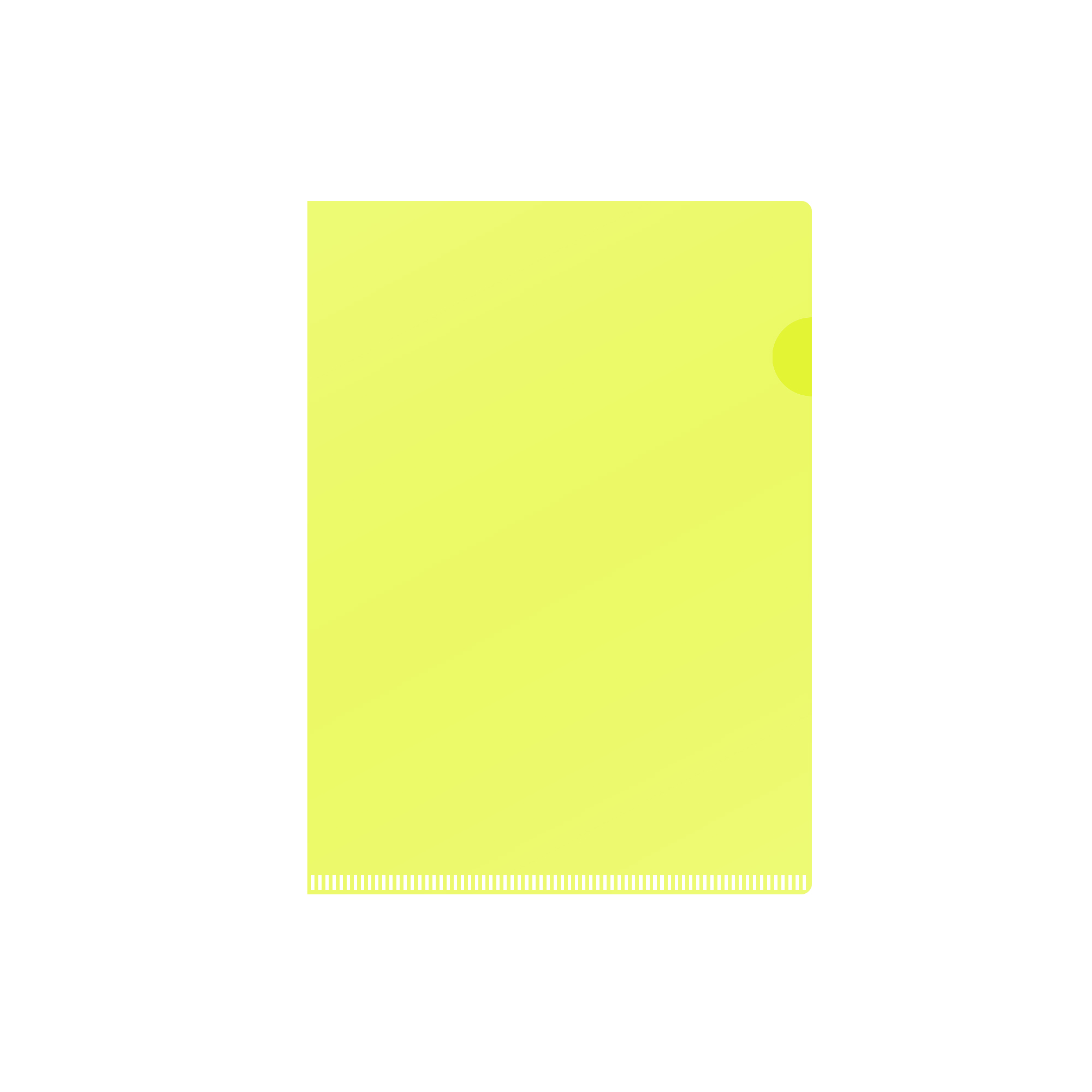 A4 L-shaped Open Folder - Image 7