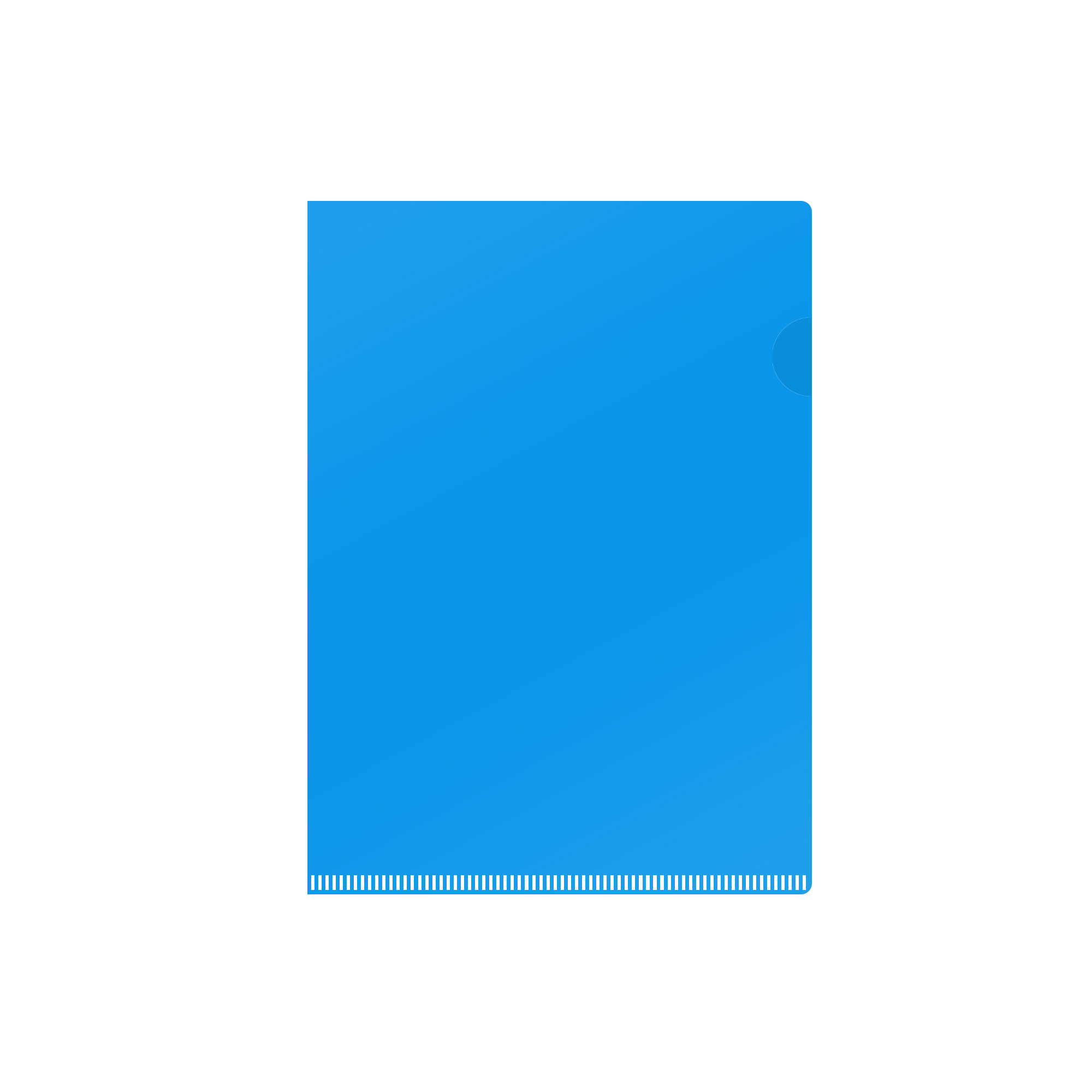 A4 L-shaped Open Folder - Image 5