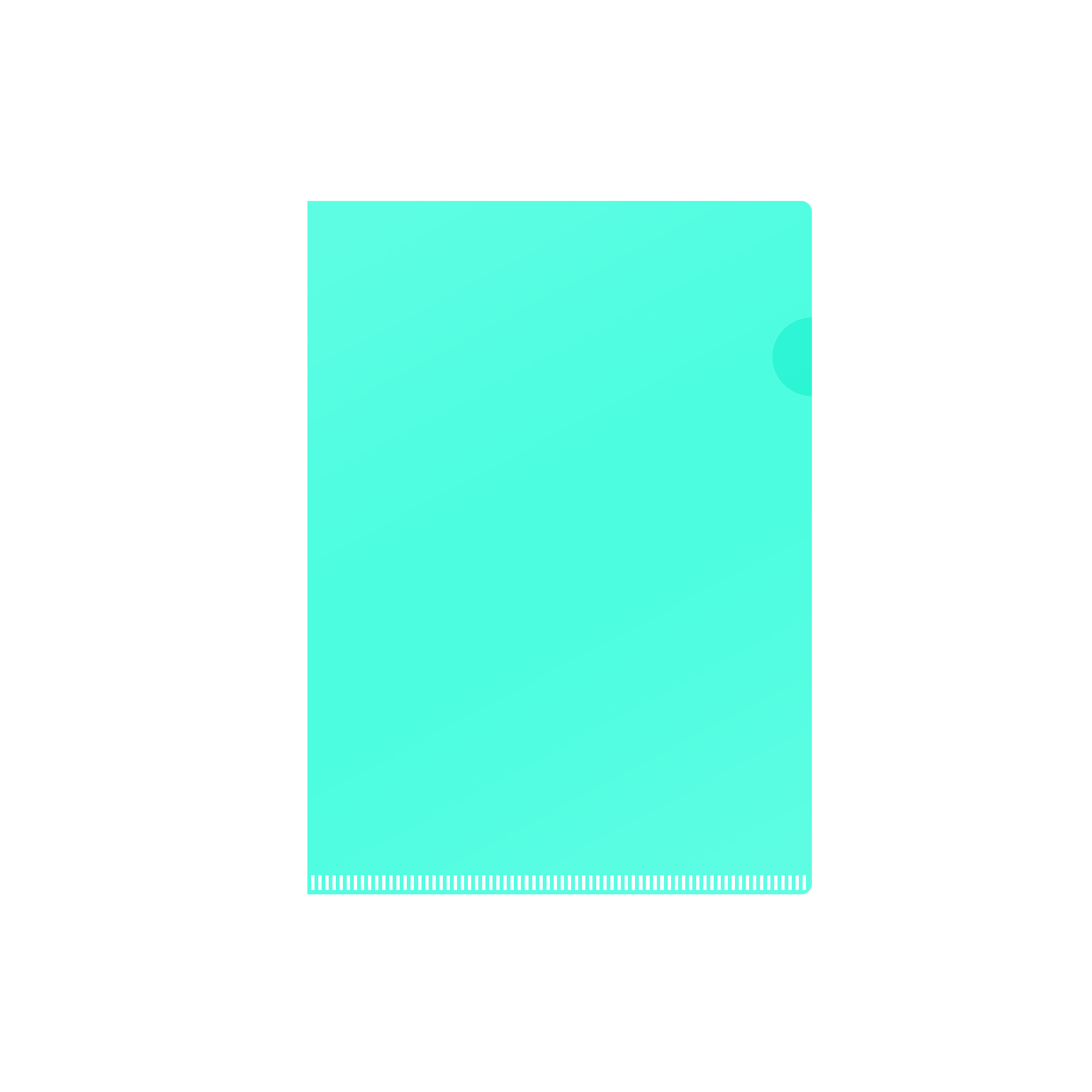 A4 L-shaped Open Folder - Image 8