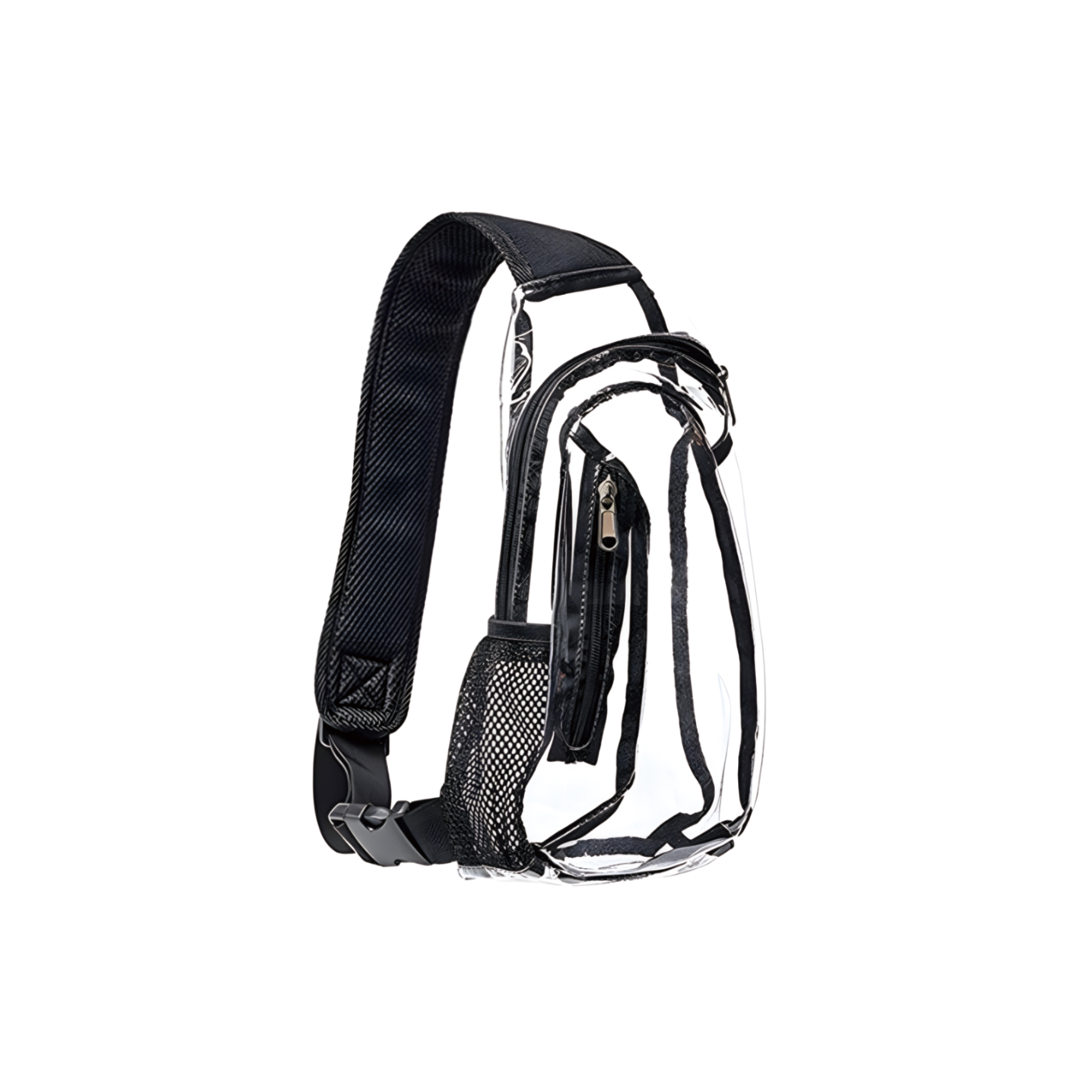 Large Capacity Clear Bag With Shoulder Strap - Image 2