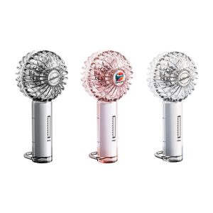 Transparent Fan with LED Light