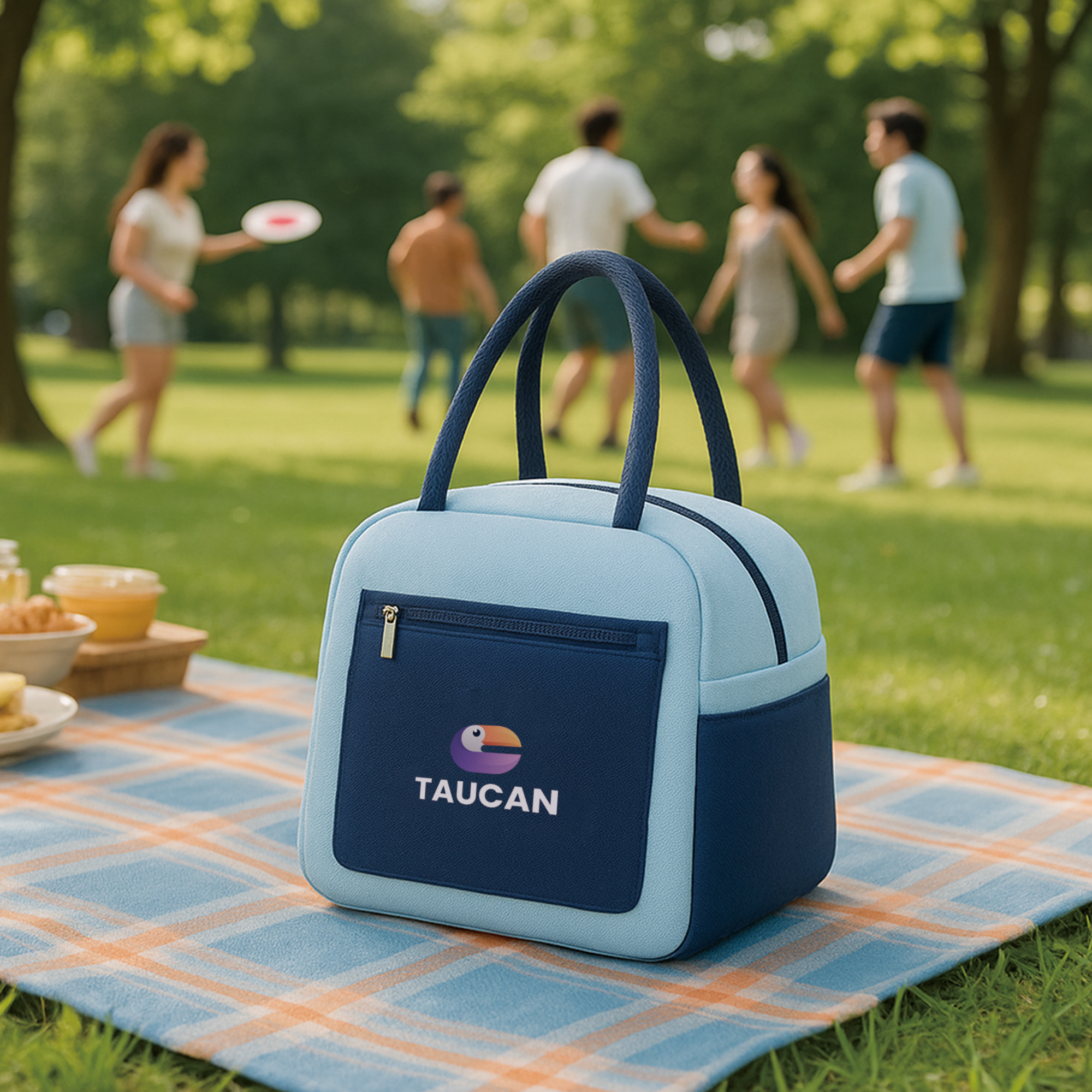 Colourful Insulated Lunch Bag - Image 9