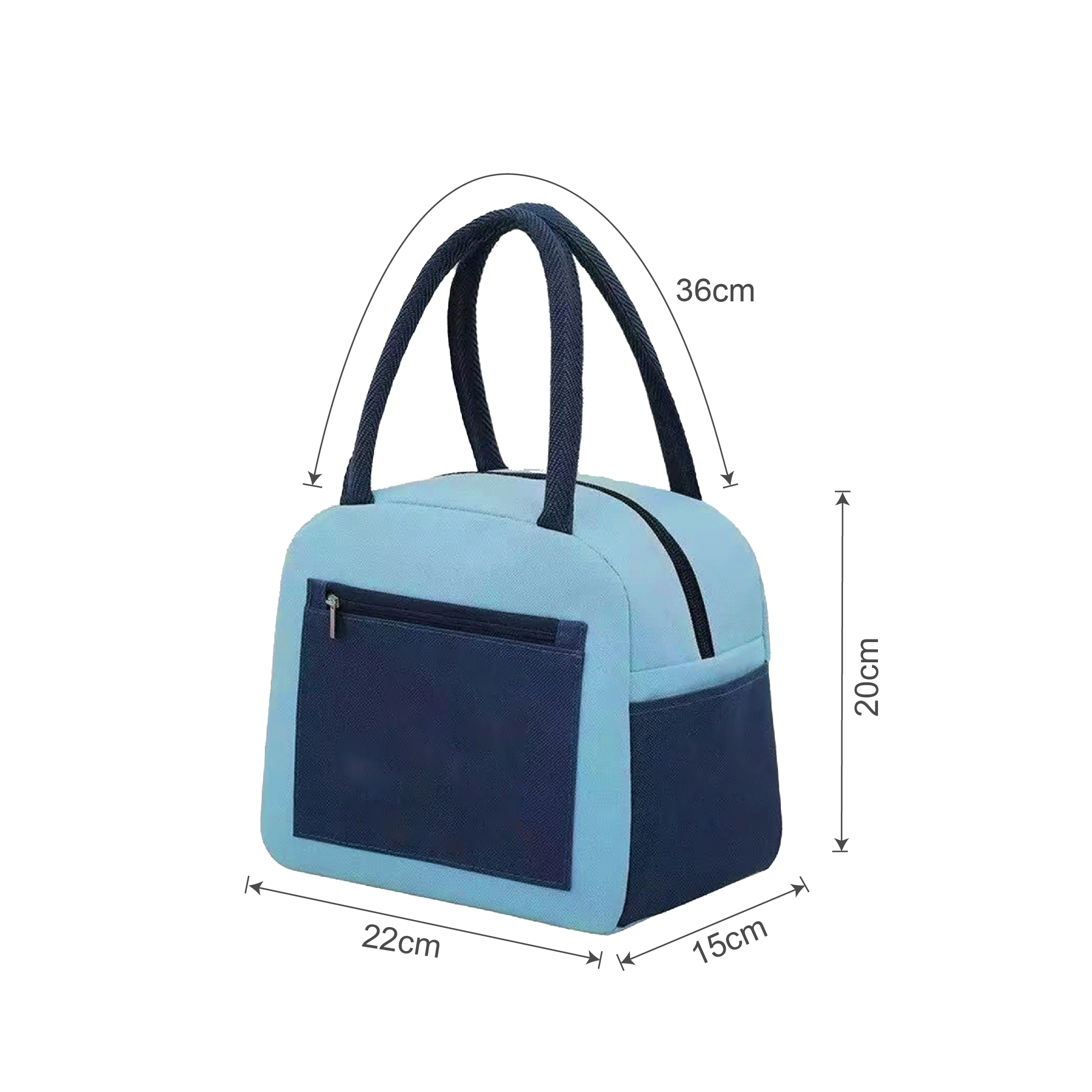 Colourful Insulated Lunch Bag - Image 6