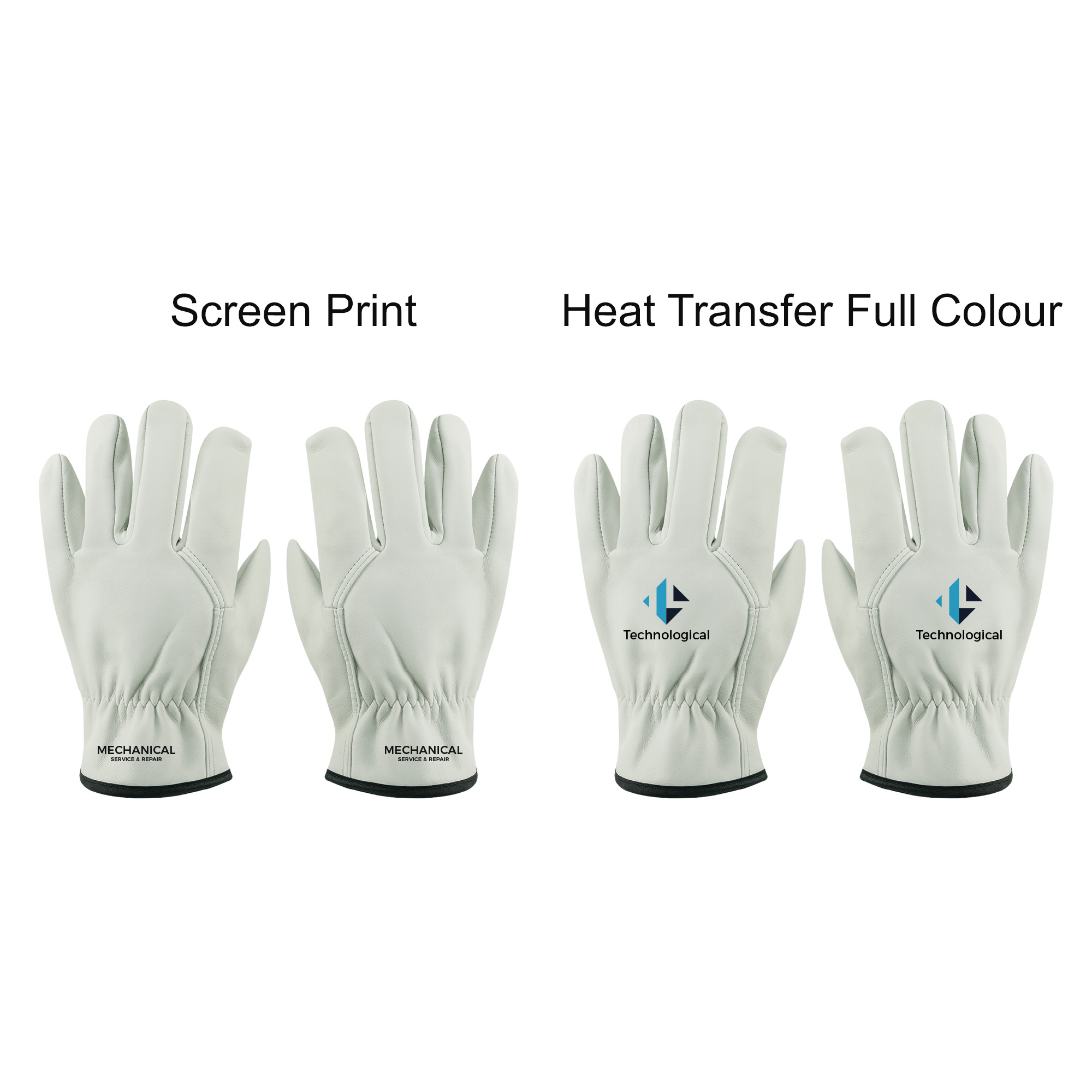 Leather Work Gloves - Image 4