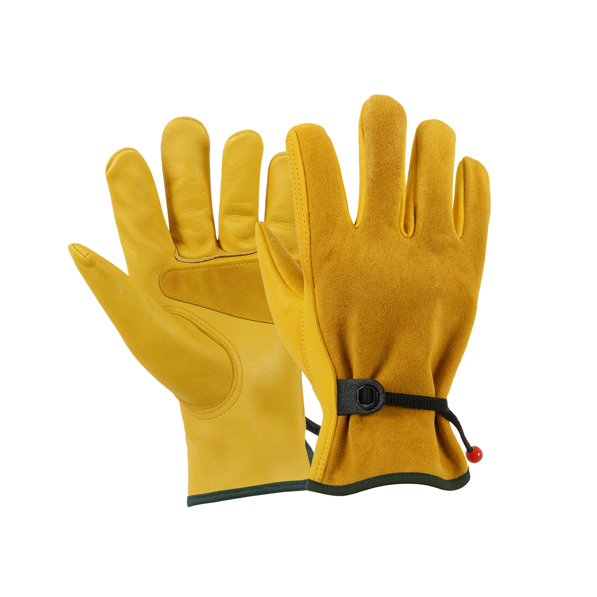 Cowhide Gardening Gloves - Image 2