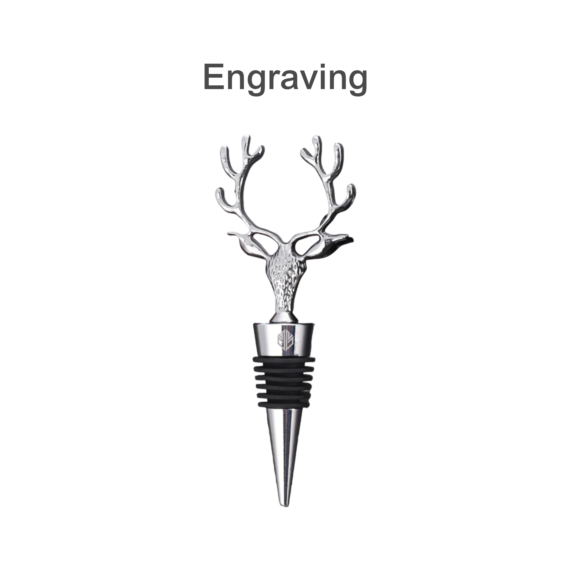 Deer Head Sealed Wine Stopper - Image 4