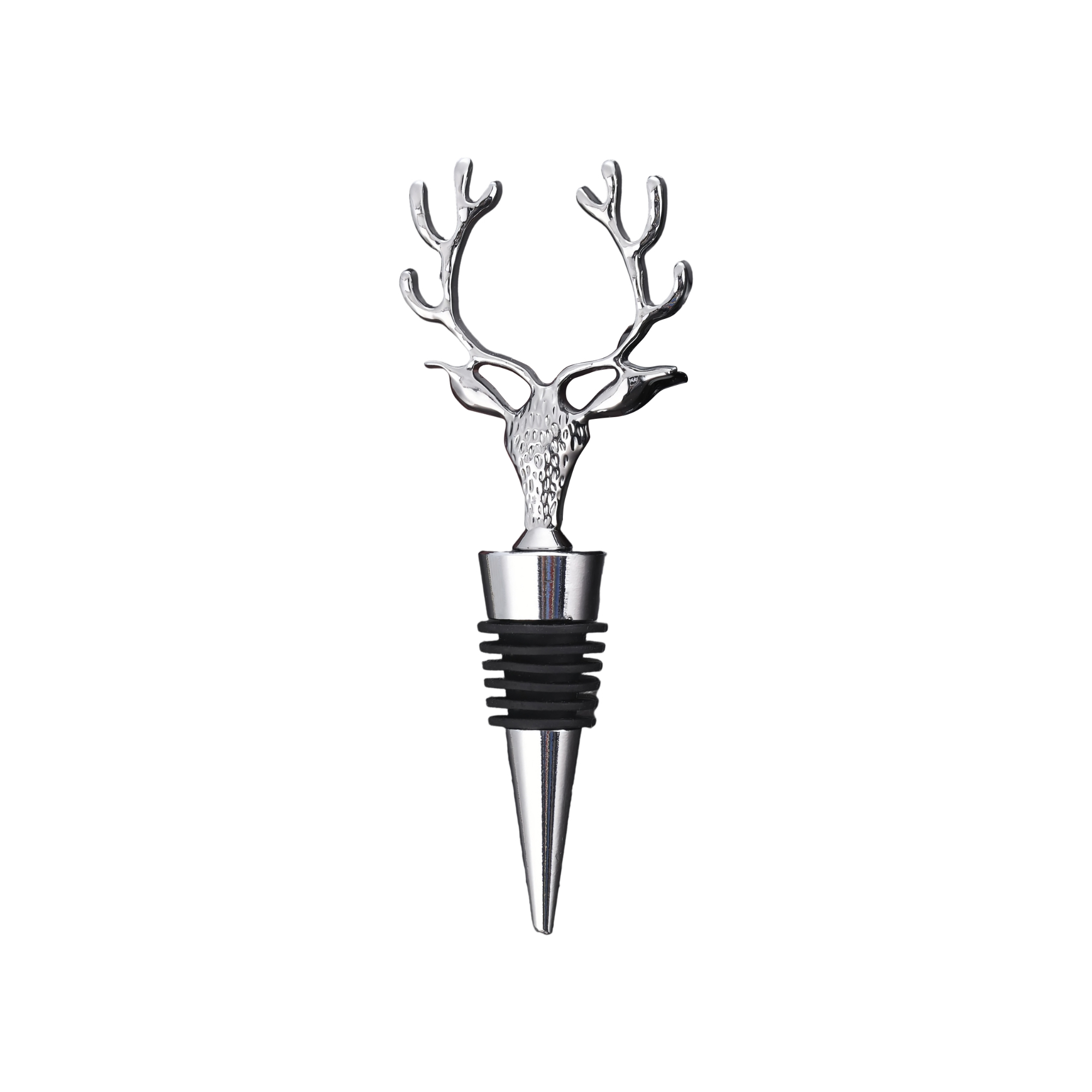 Deer Head Sealed Wine Stopper - Image 2