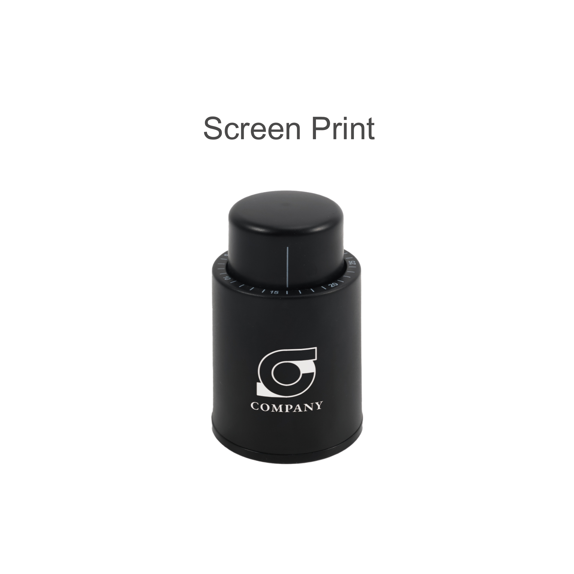 Push Button Wine Stopper with Scale - Image 4