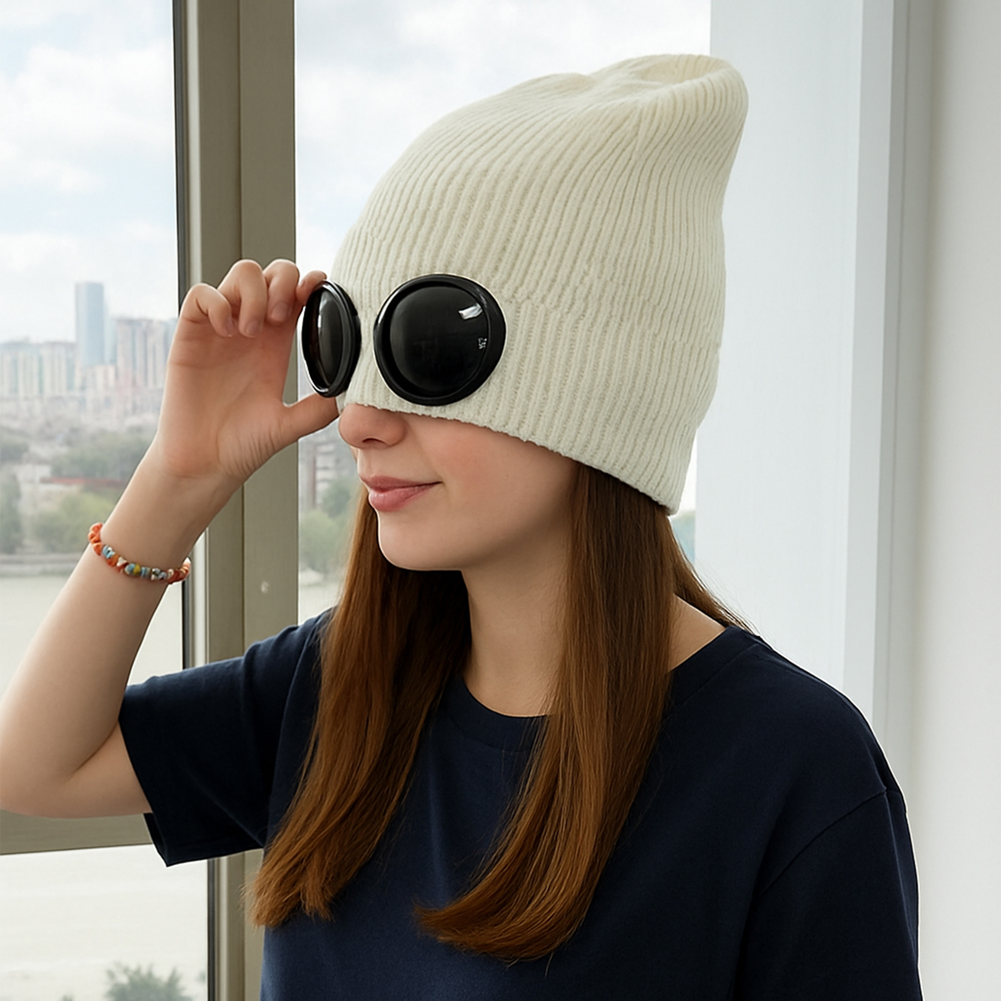 Beanie With Goggles - Image 14