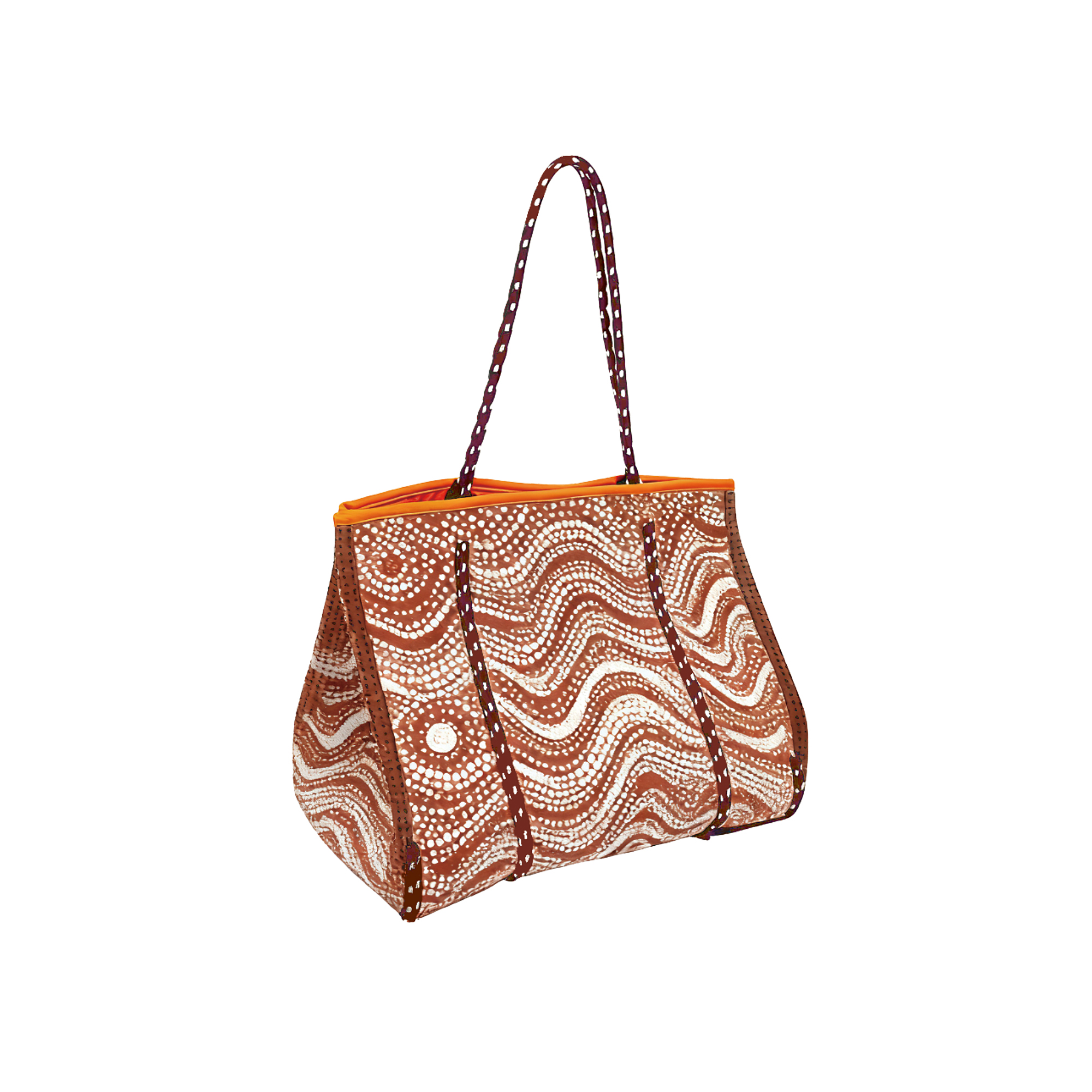 Large Neoprene Beach Tote Bag - Image 5