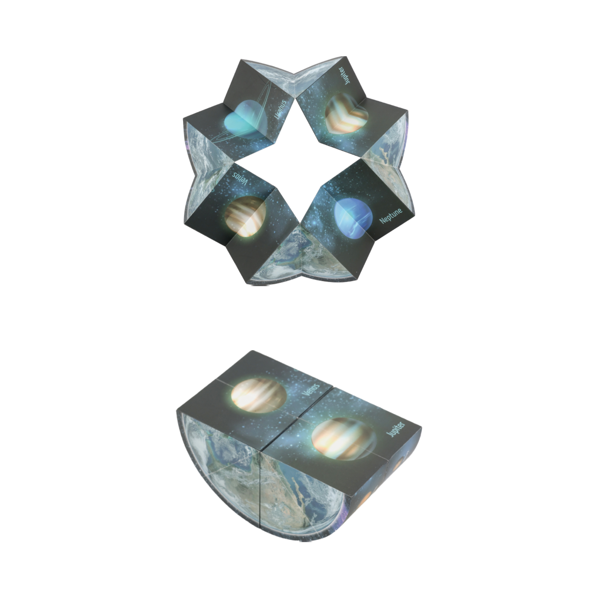 3D Flips Puzzle Disc Magic Cube - Image 4