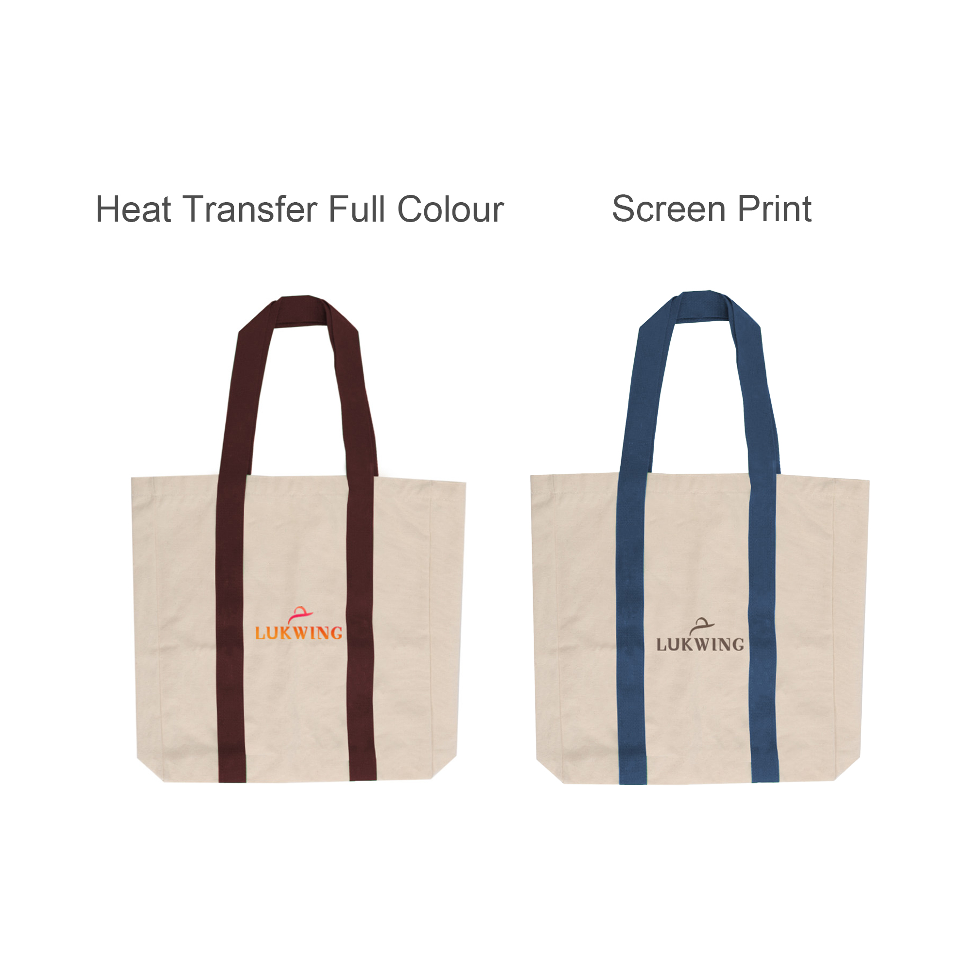 Custom Woven Handle Tote Bag - Image 7