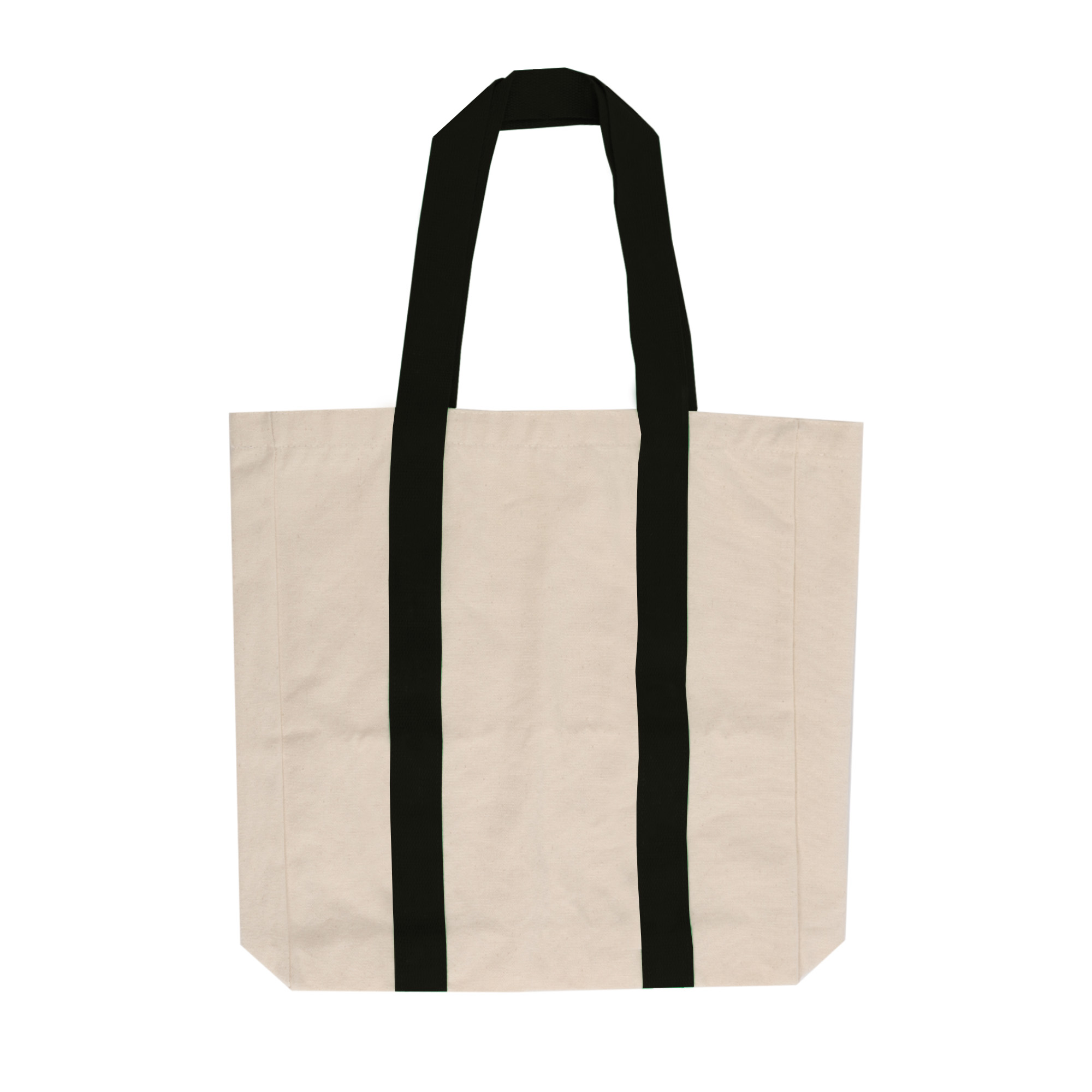 Custom Woven Handle Tote Bag - Image 2