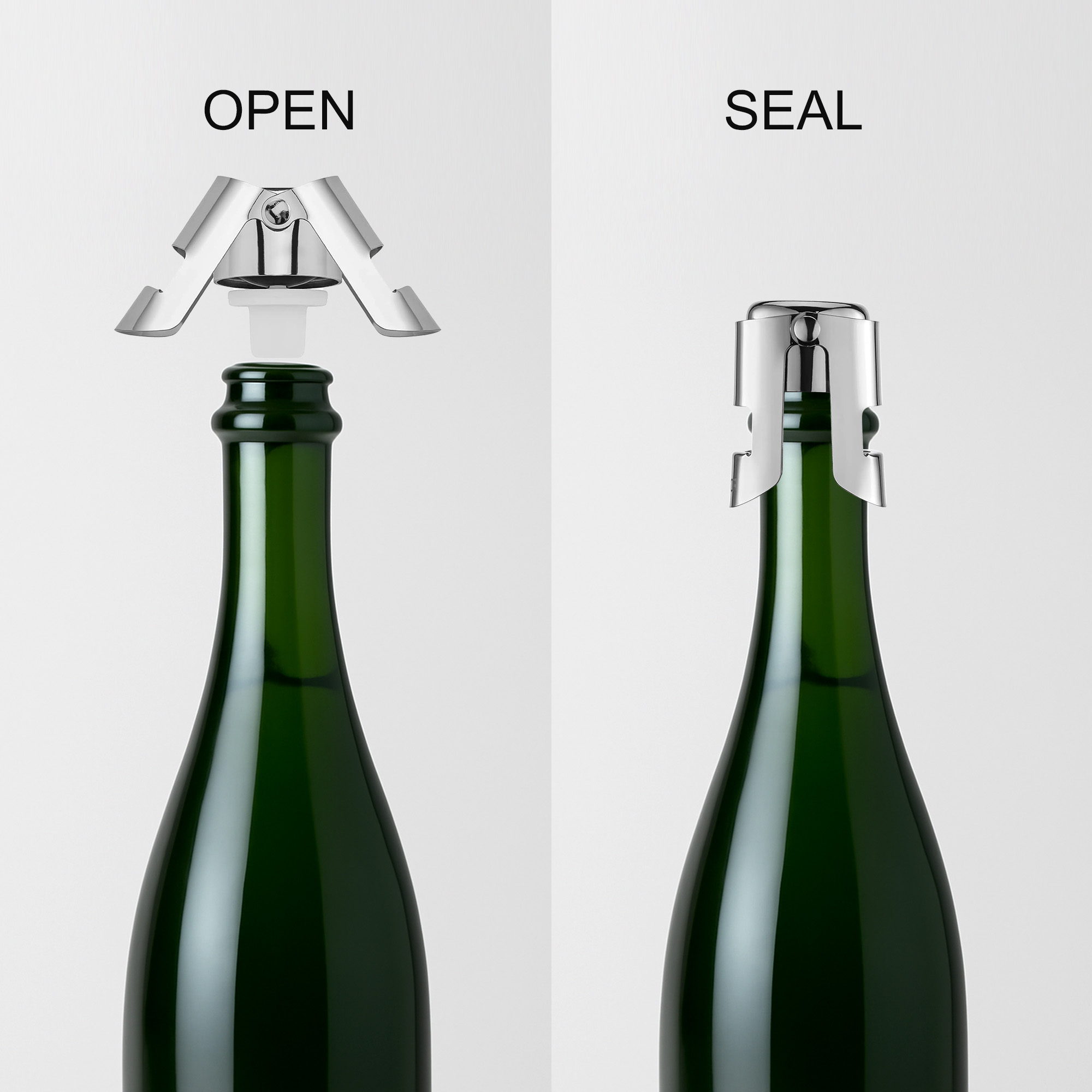 Stainless Steel Champagne Stopper - Image 9