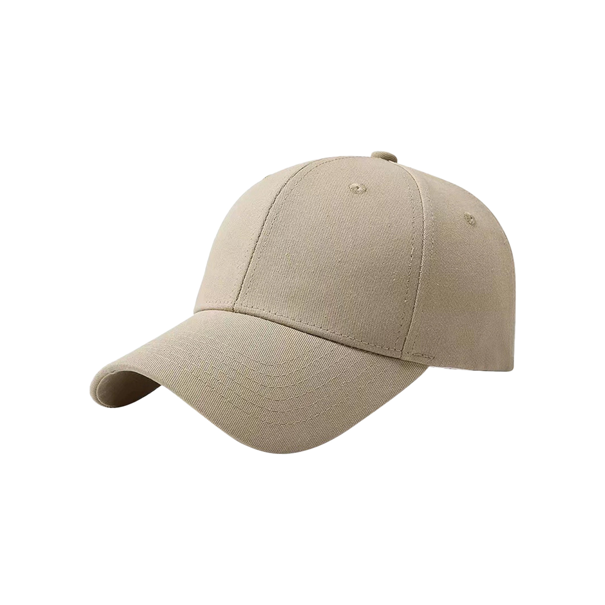 6 Panel Cotton Hard Top Pure Baseball Cap - Image 7