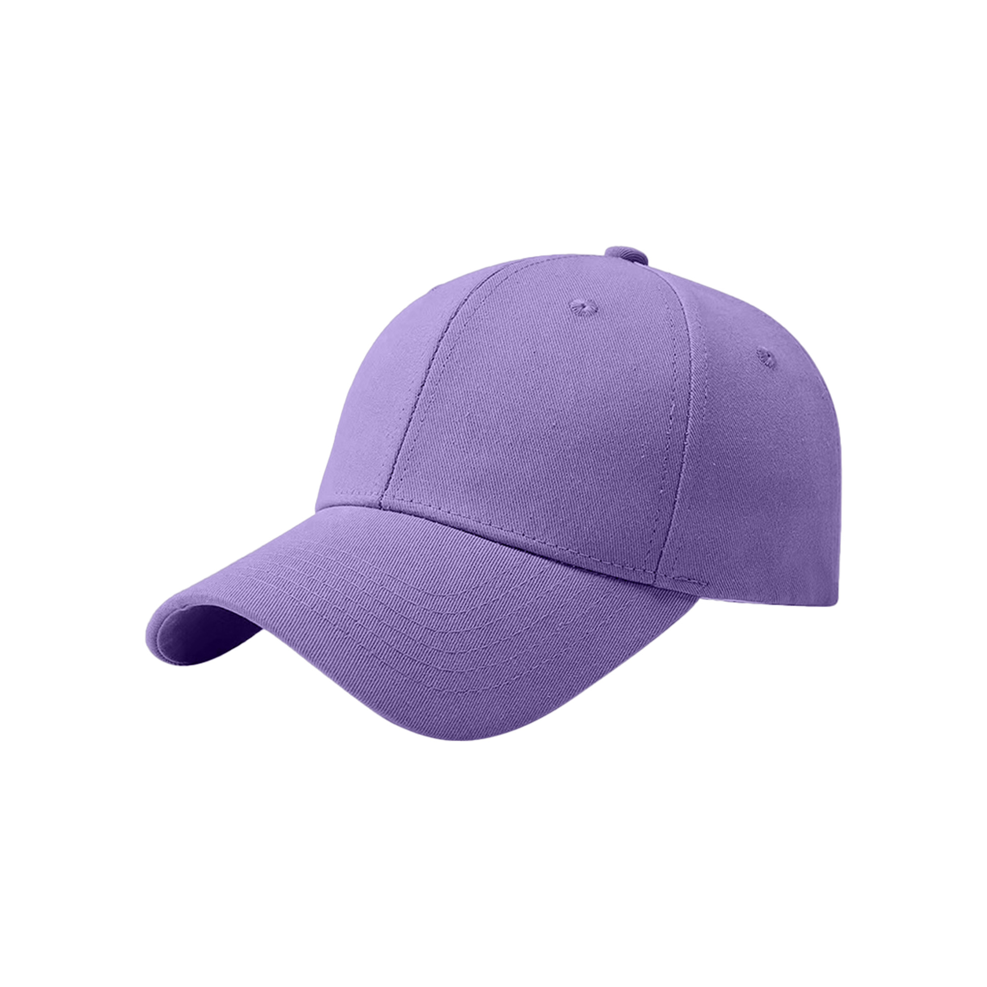 6 Panel Cotton Hard Top Pure Baseball Cap - Image 12