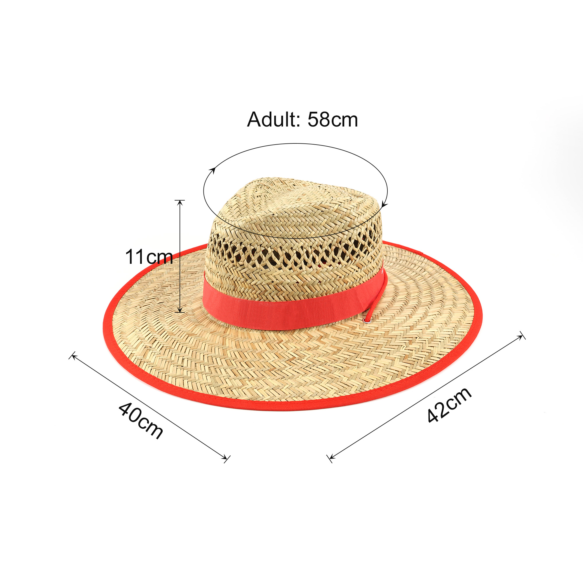 Galaxy Natural straw Hat - Image 3