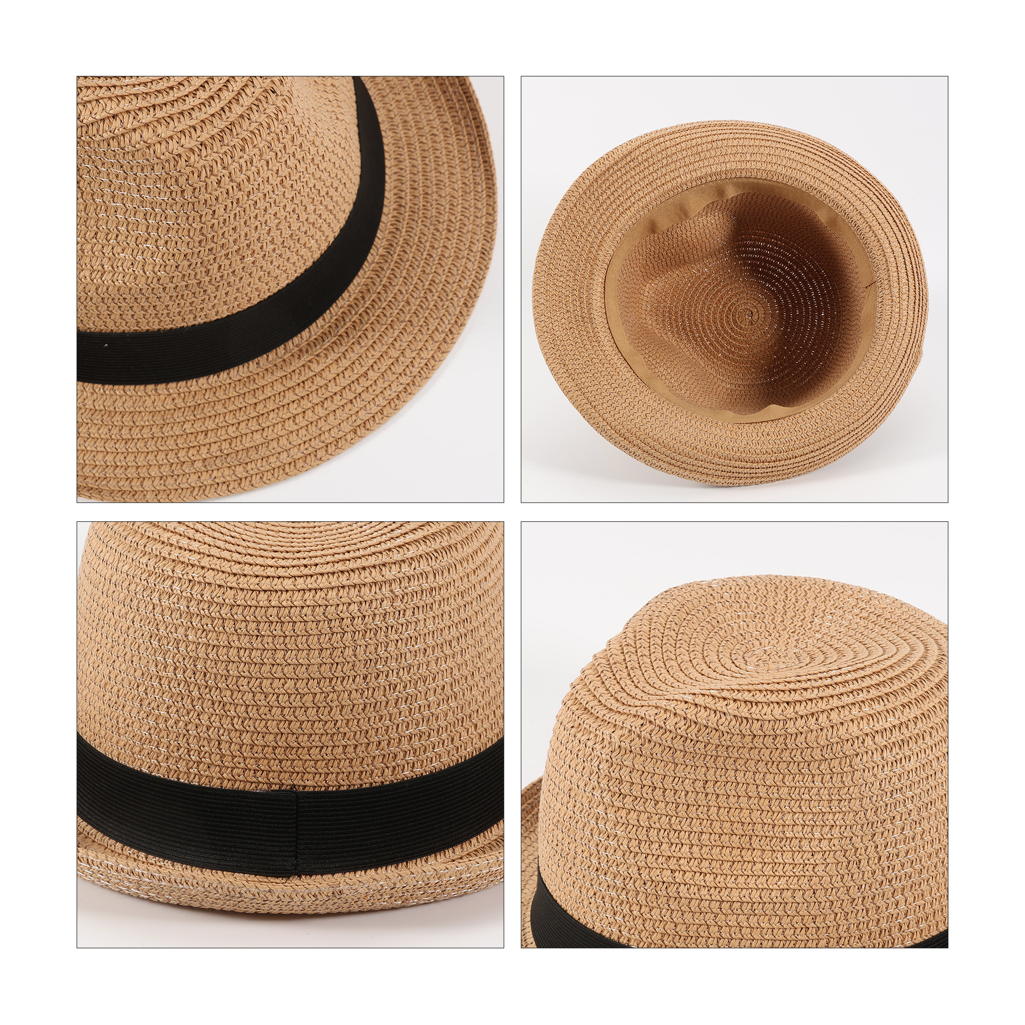 Madrid Style String Straw Hat - Image 7