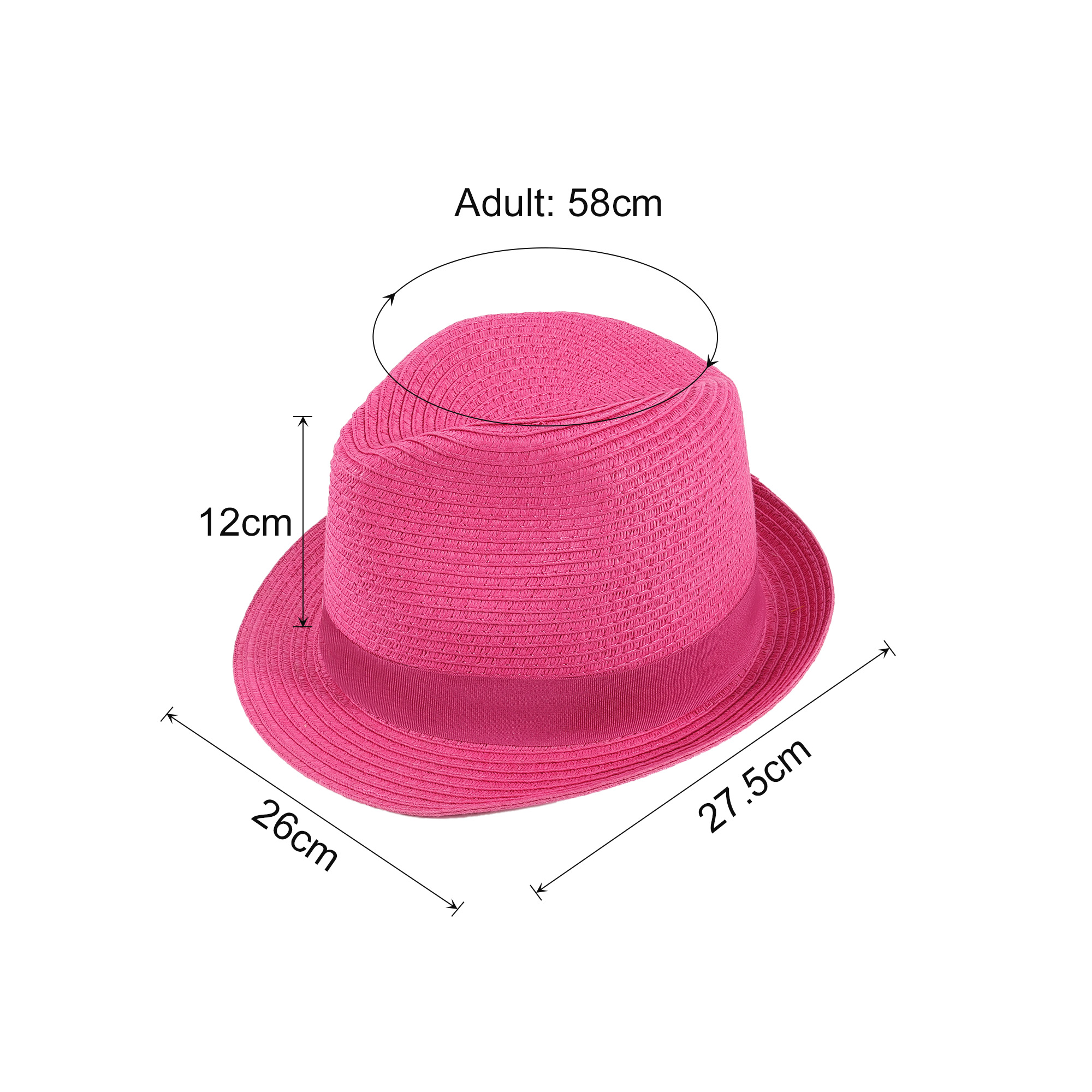 Madrid Style String Straw Hat - Image 5