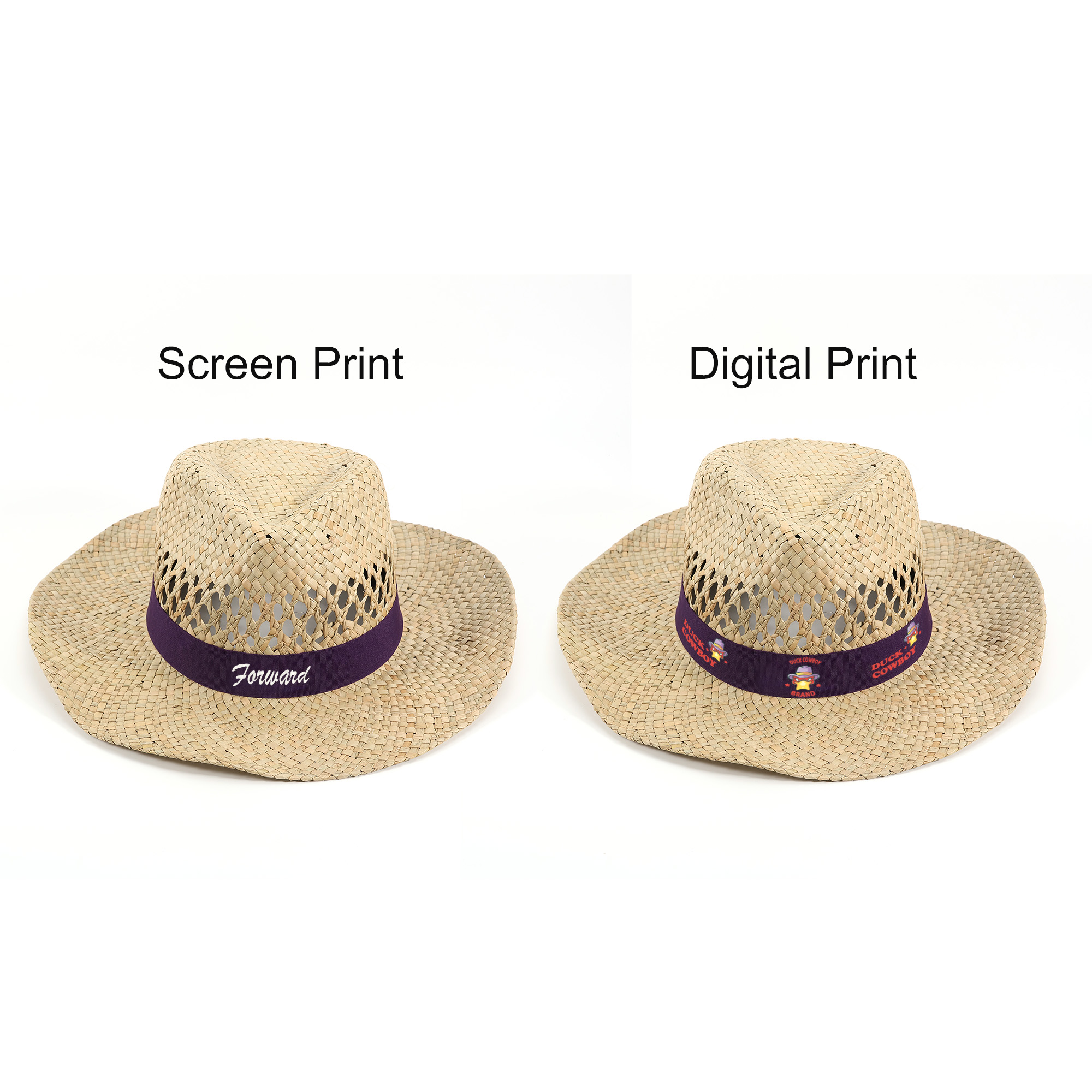 Cowboy Straw Hat - Image 4