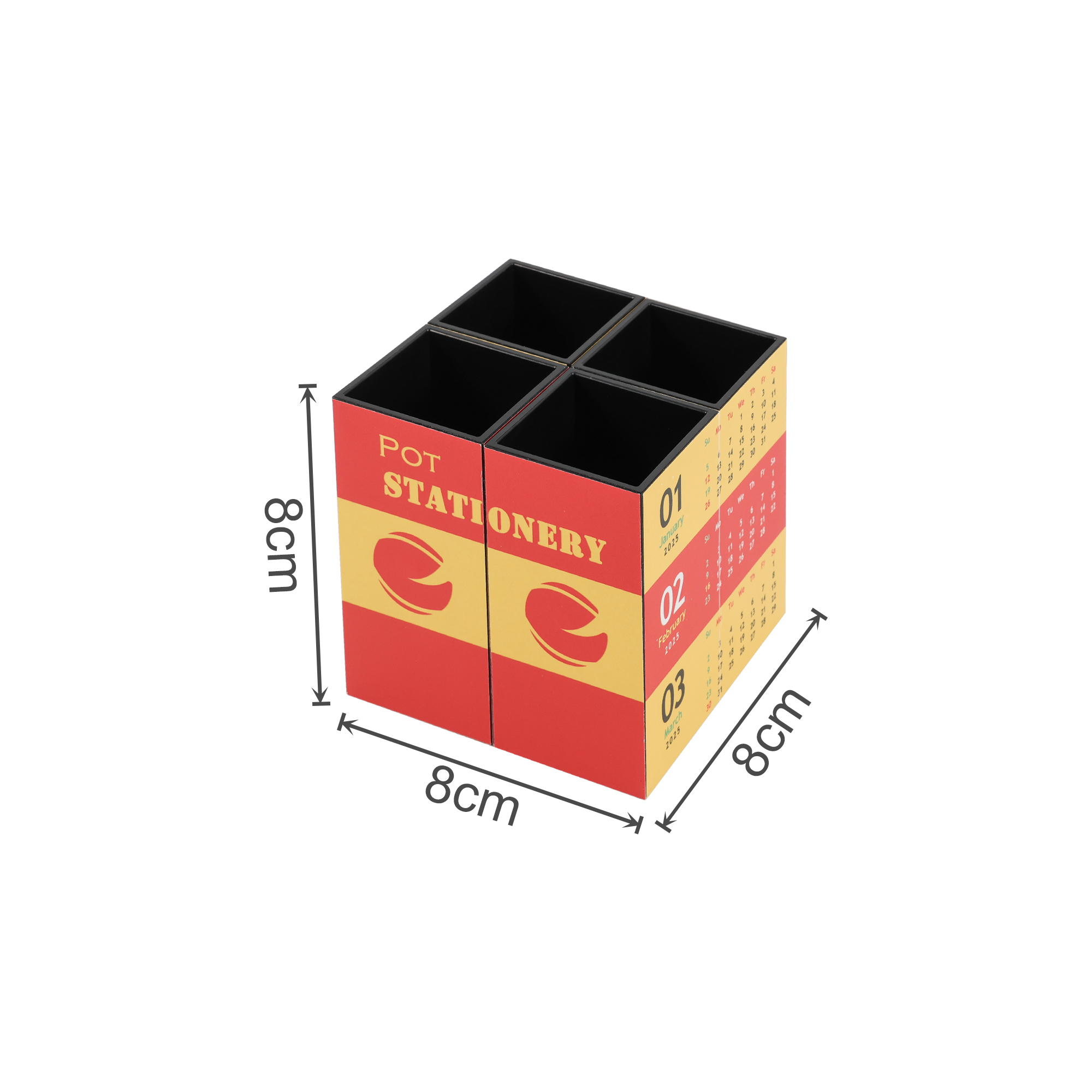 Four-panel Foldable Pen Holder - Image 2
