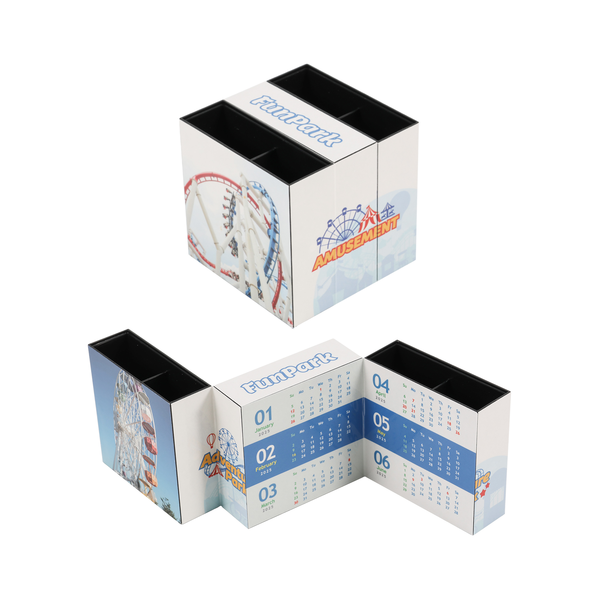 Three-panel Foldable Pen Holder - Image 3