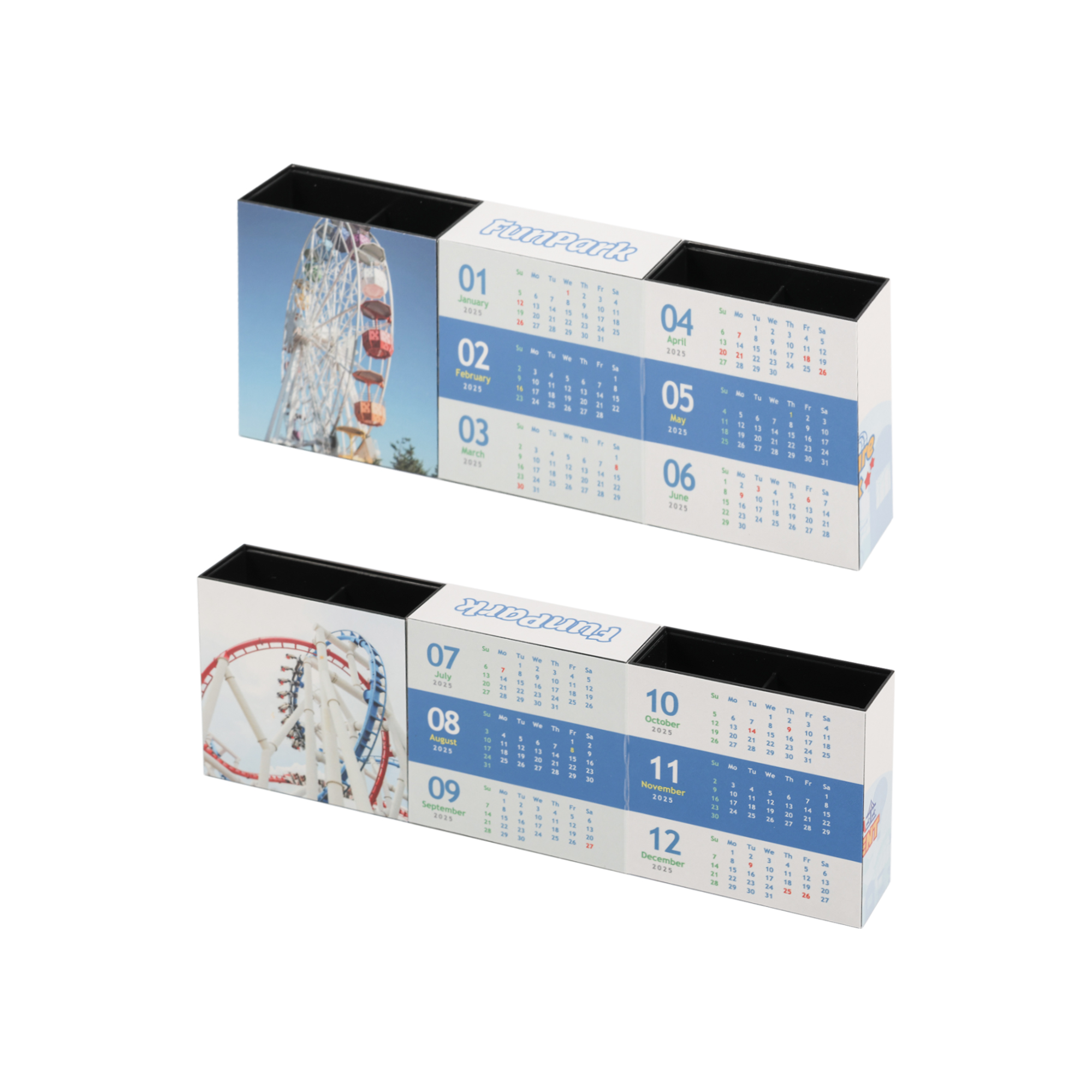 Three-panel Foldable Pen Holder - Image 4