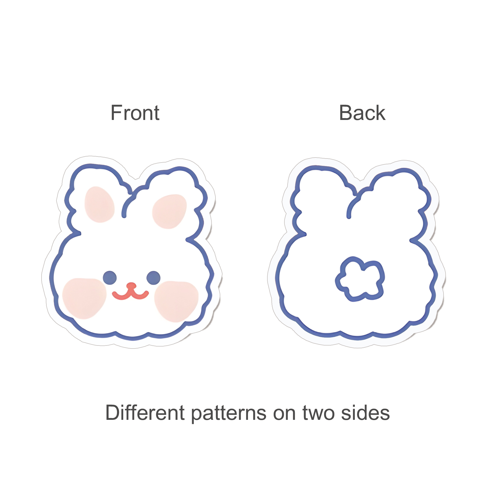 Custom Shape Acrylic UV Print Clip - Image 4