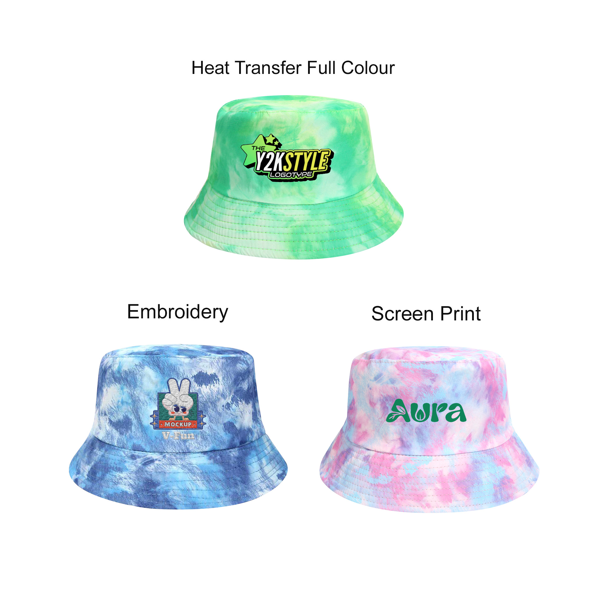 Tie Dye Bucket Hat - Image 7