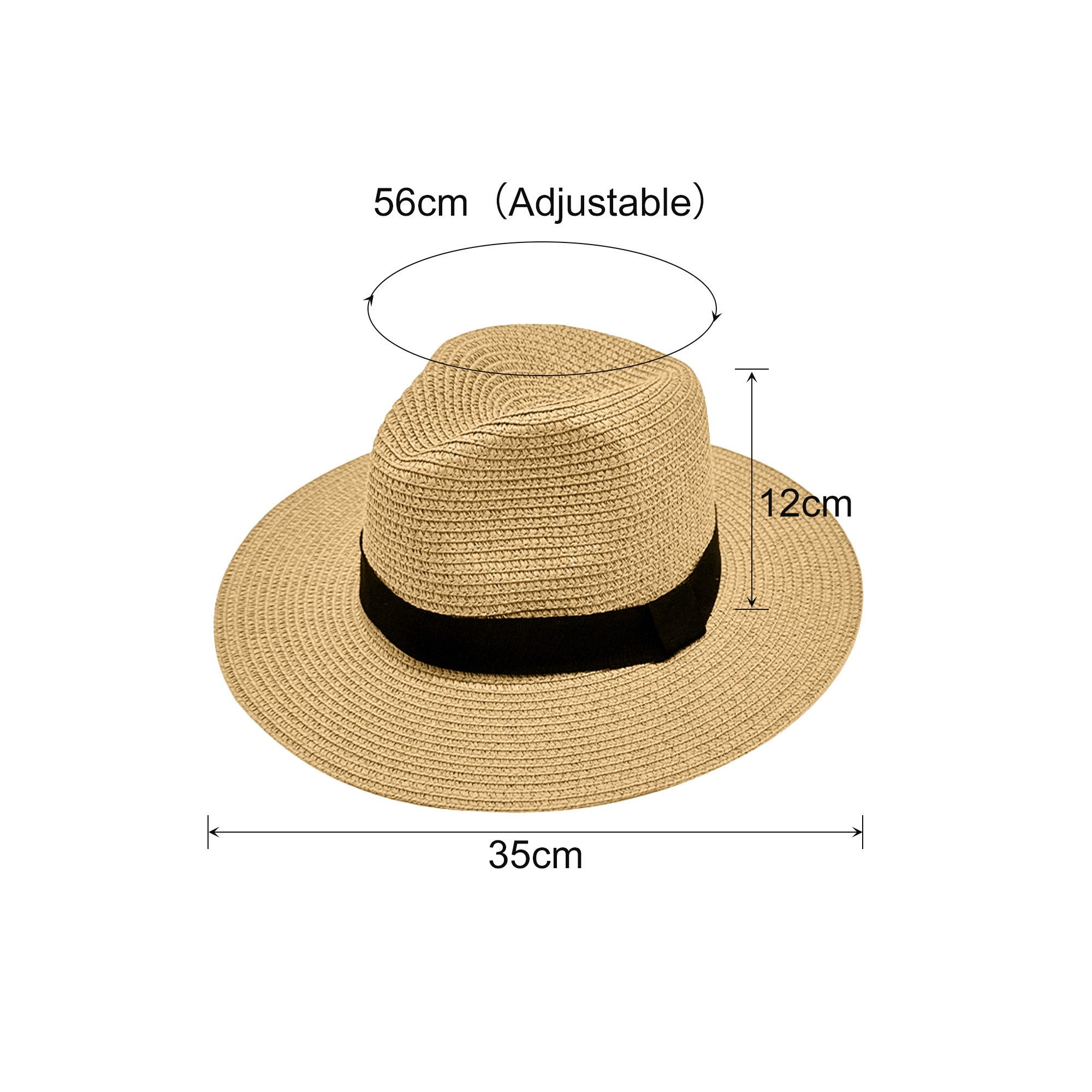 Panama Beach Sun Hat - Image 6