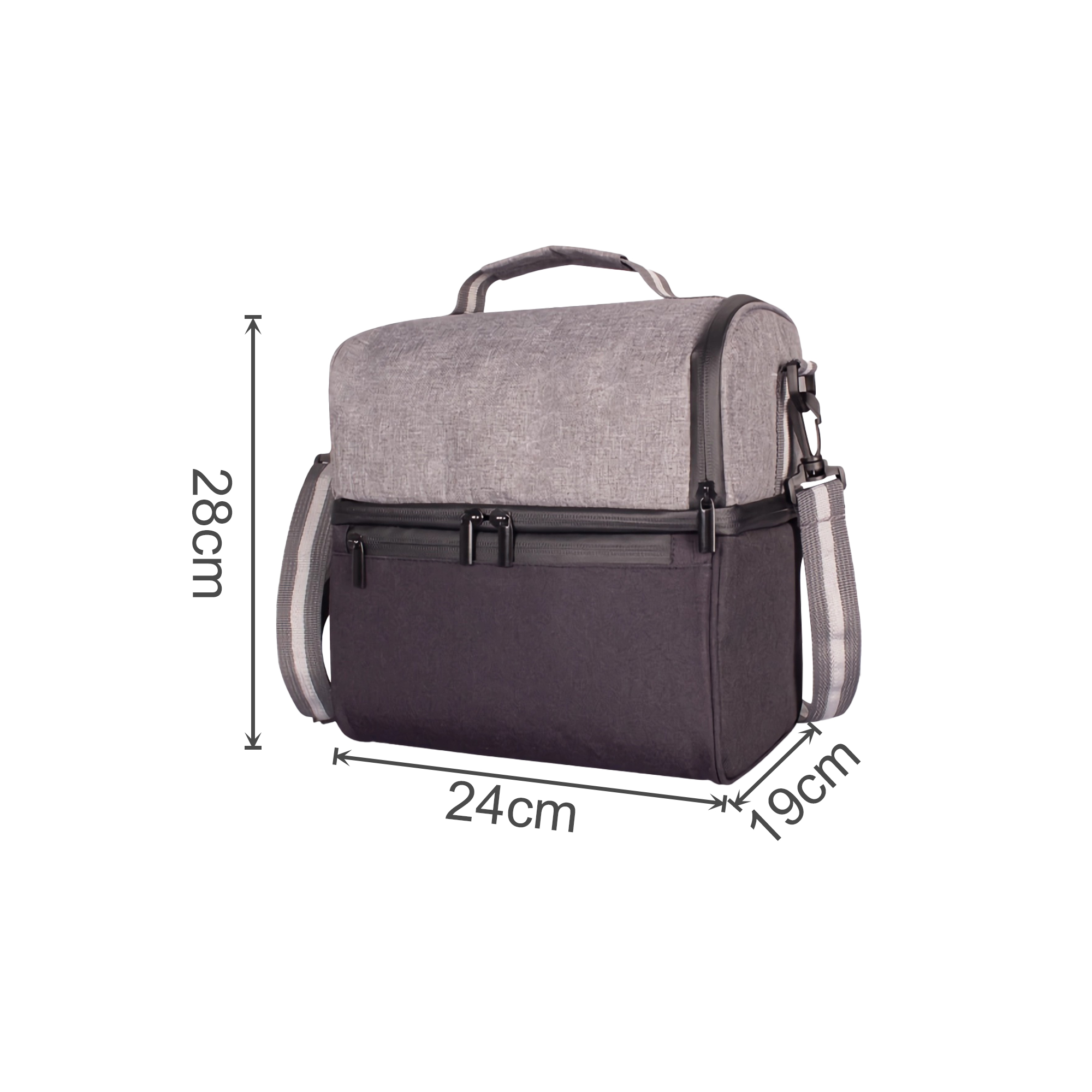 Two Compartment Lunch Bag - Image 6