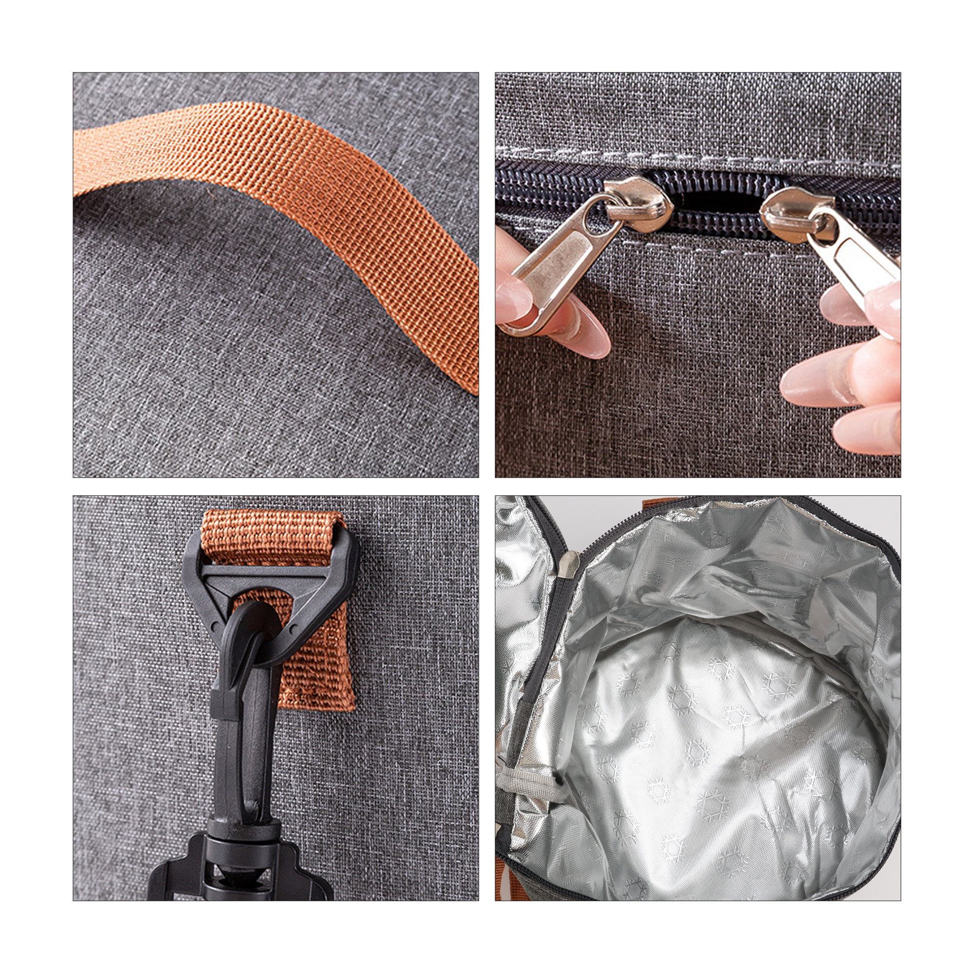Cylindrical Lunch Bag - Image 7