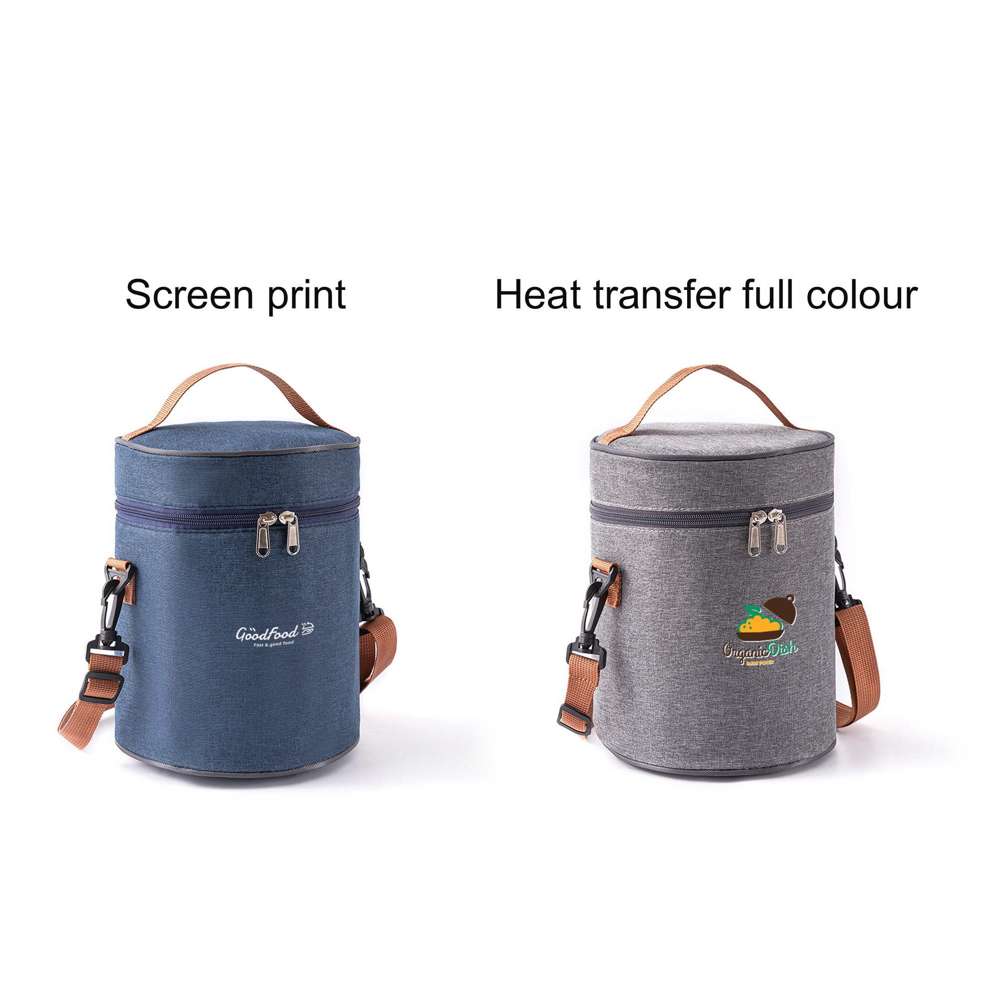 Cylindrical Lunch Bag - Image 6