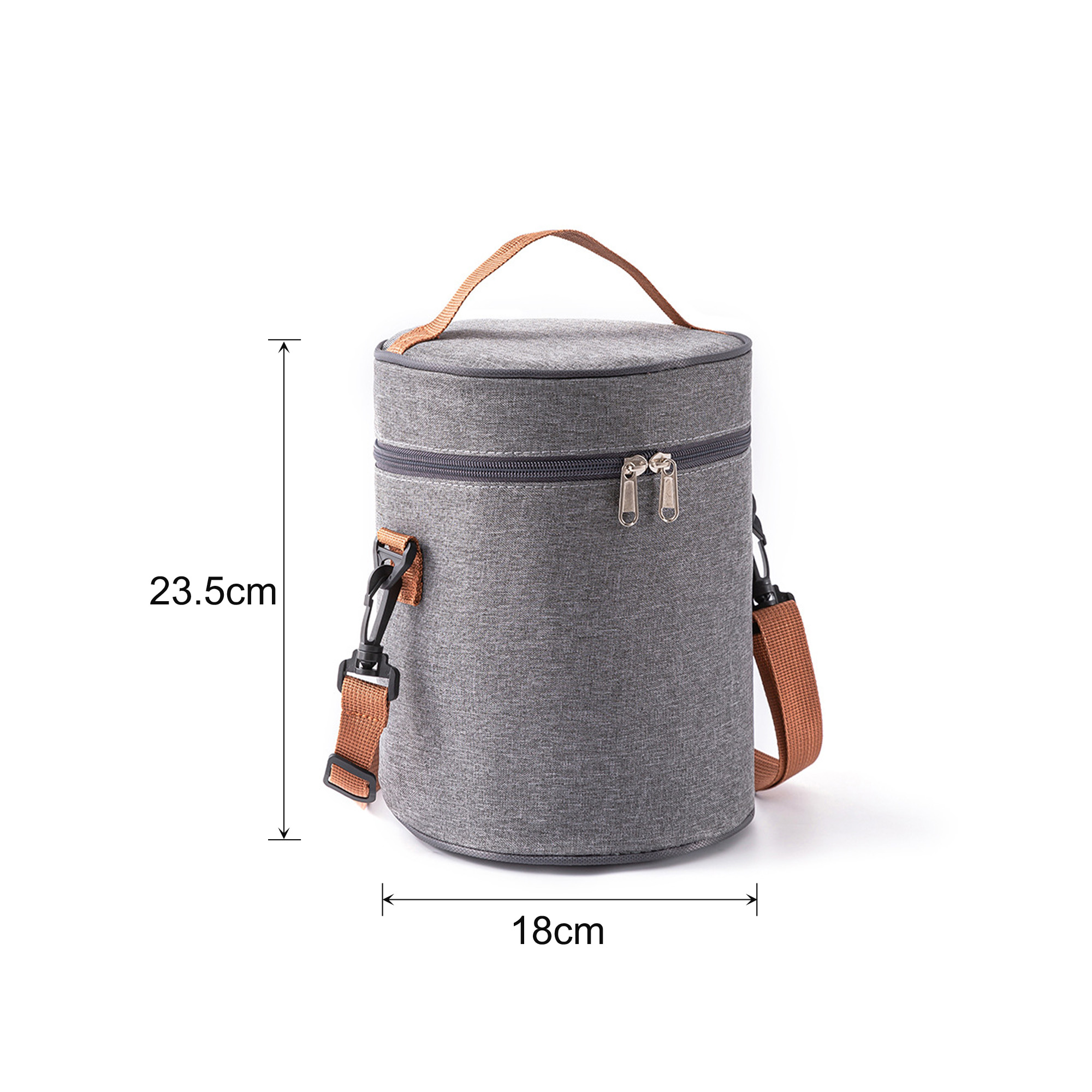 Cylindrical Lunch Bag - Image 5