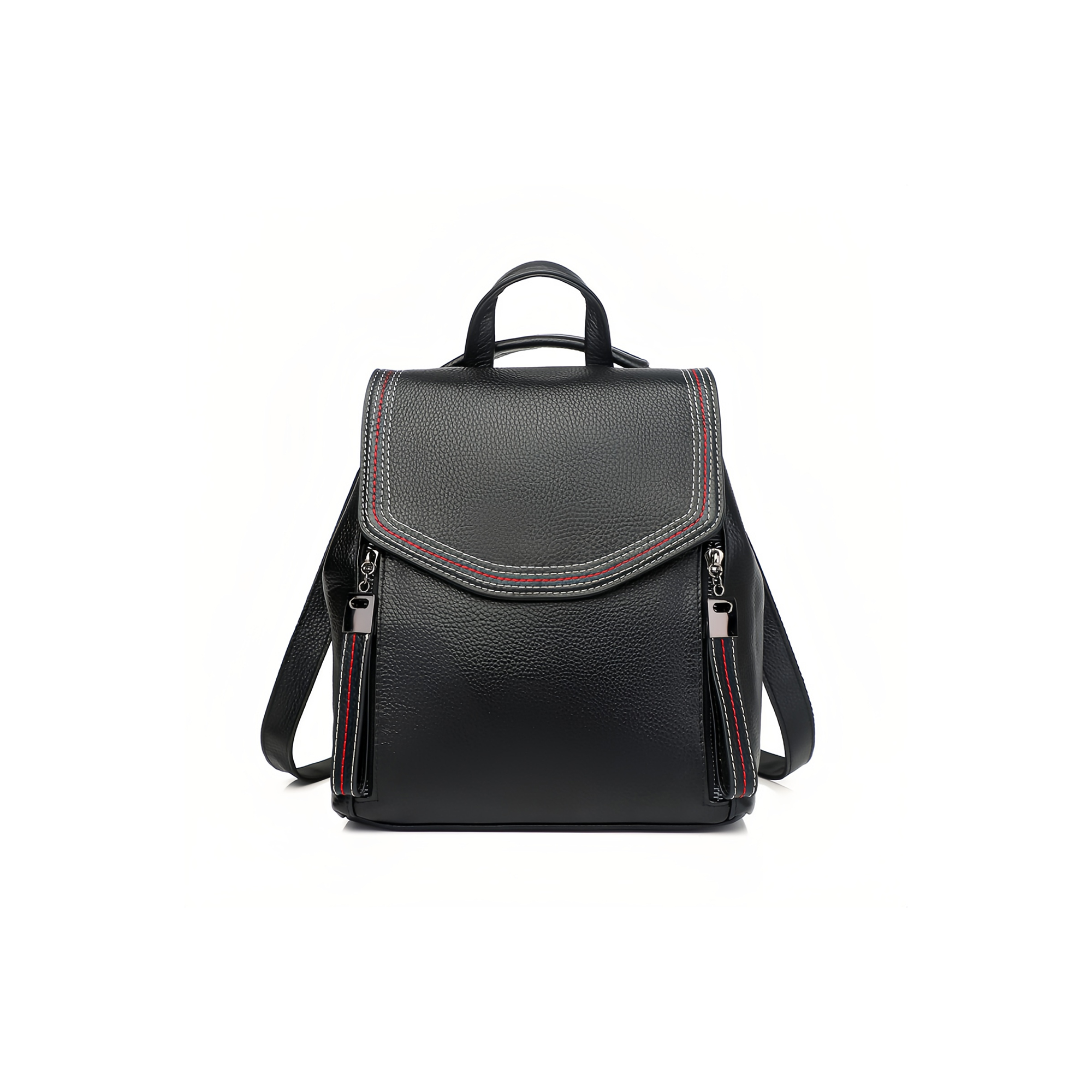 Convertible Leather Backpack - Image 2