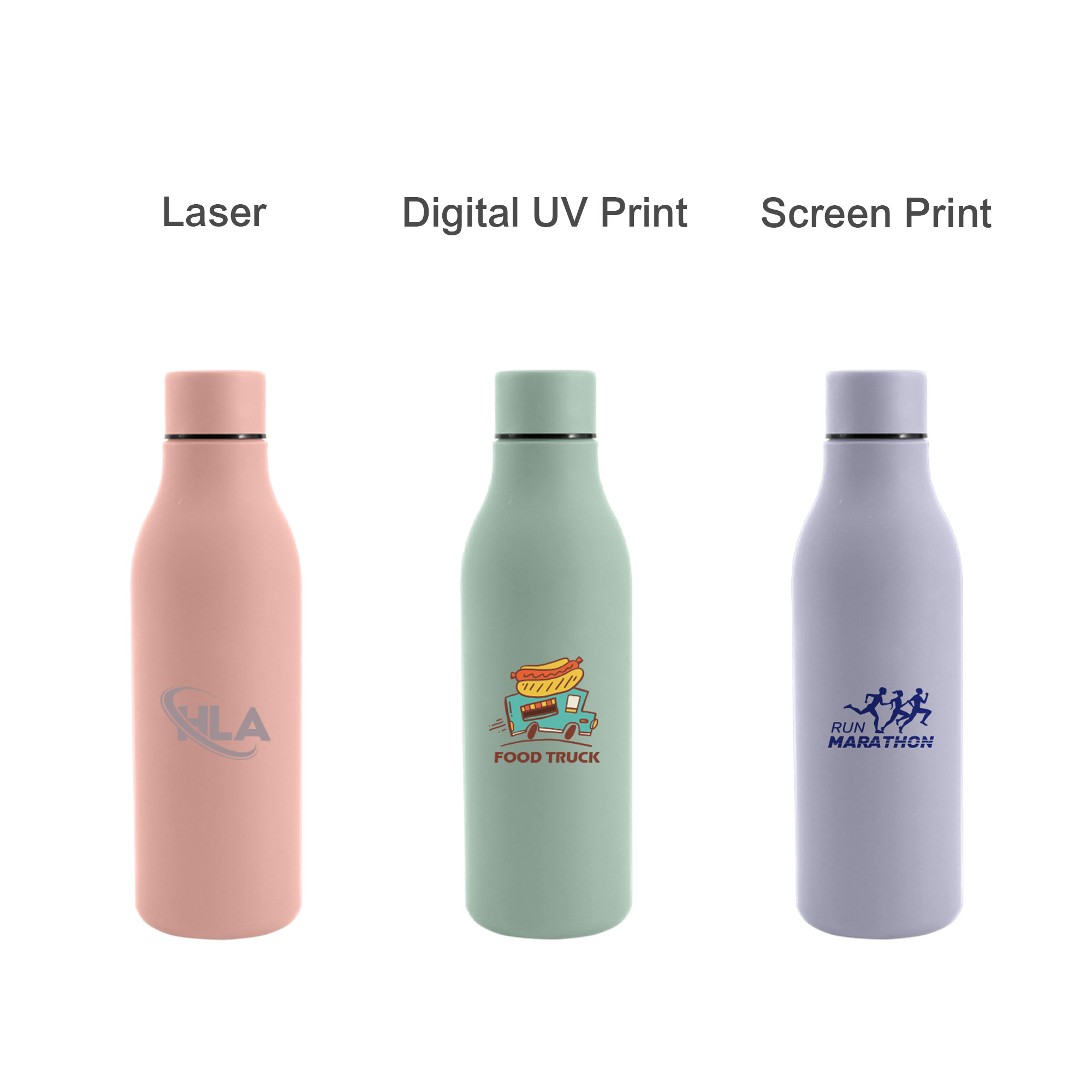 550ML Thermal Rubber Coated Drink Bottle - Image 13