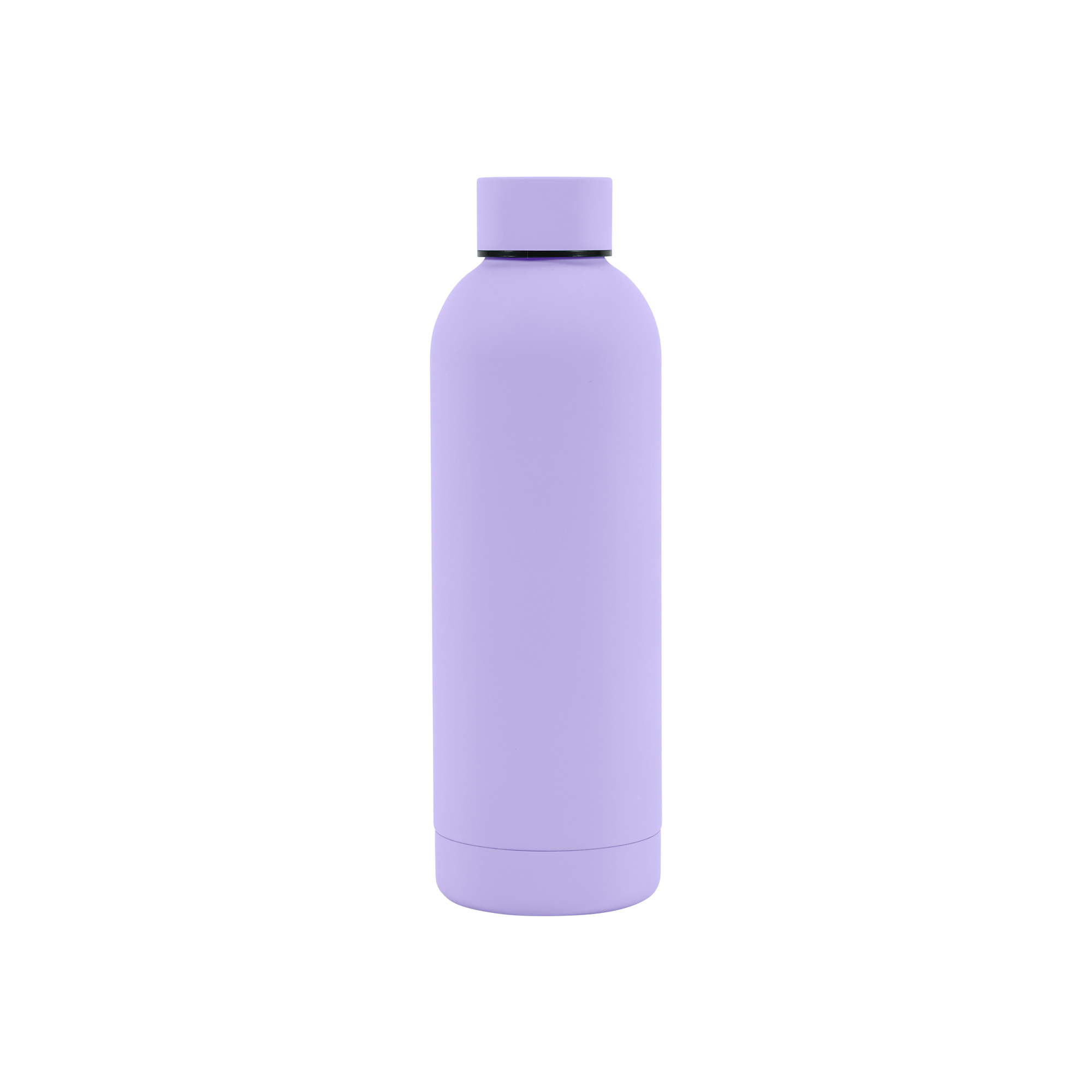 500ML Rubber Coated Double Wall Drink Bottle - Image 3