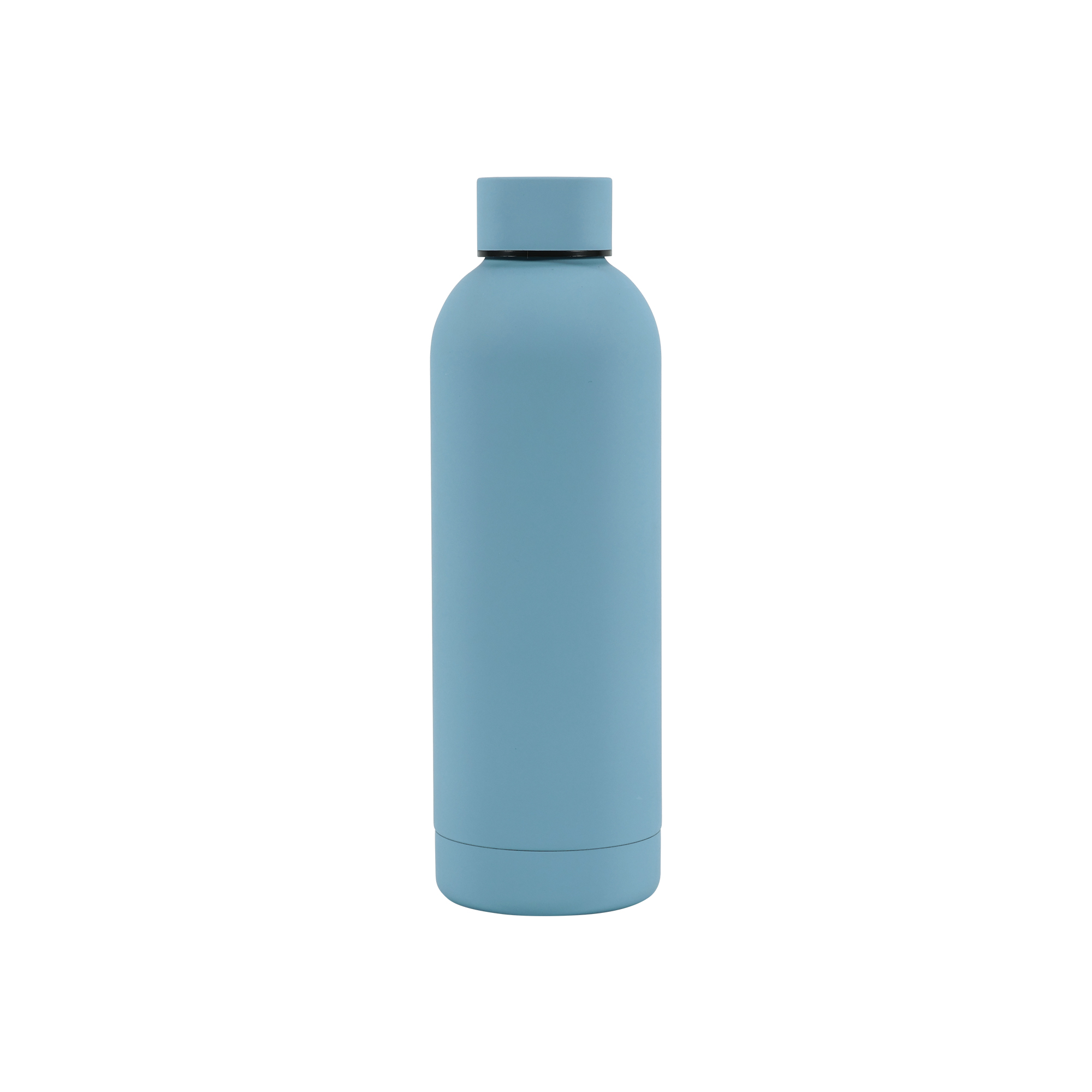 500ML Rubber Coated Double Wall Drink Bottle - Image 2
