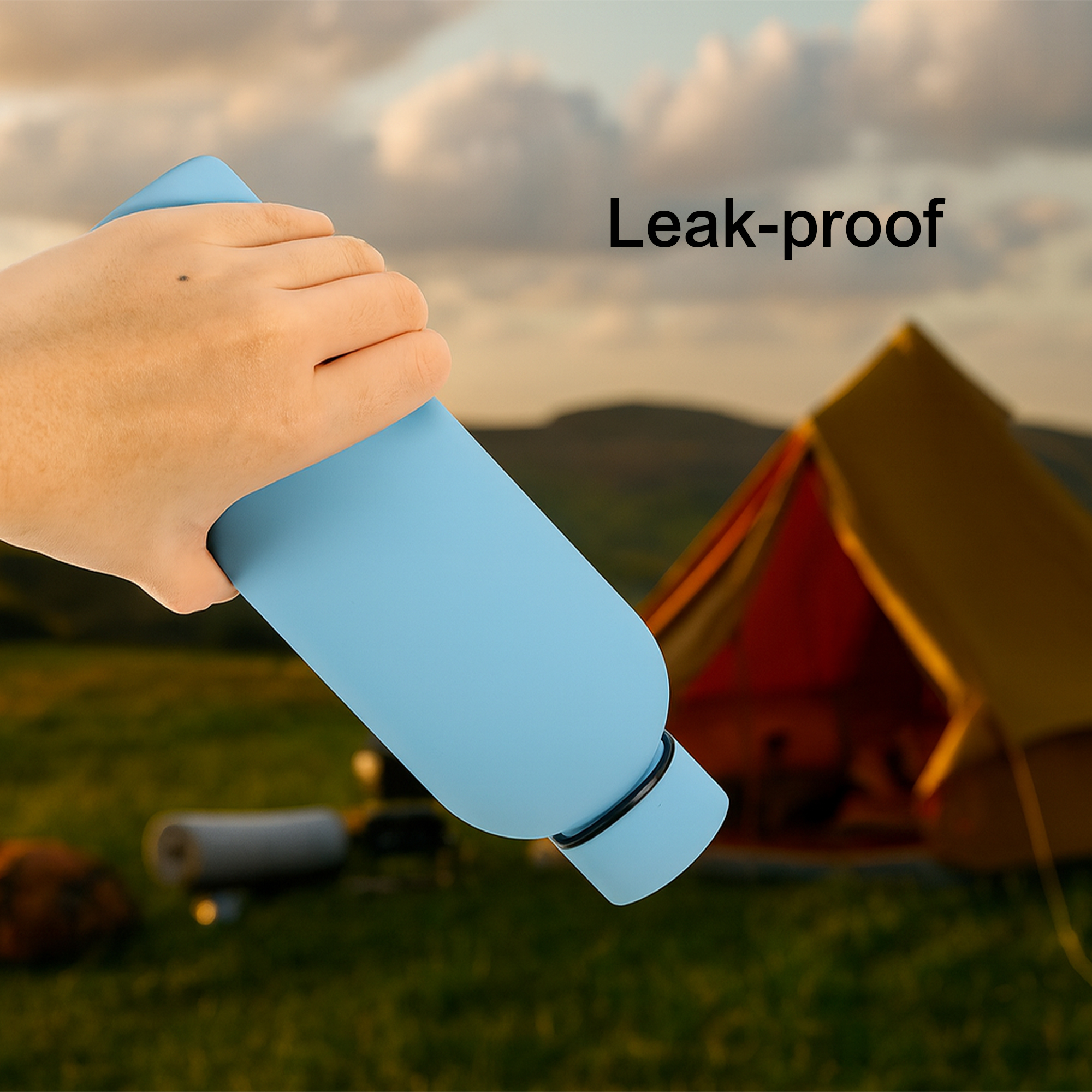 500ML Rubber Coated Double Wall Drink Bottle - Image 20