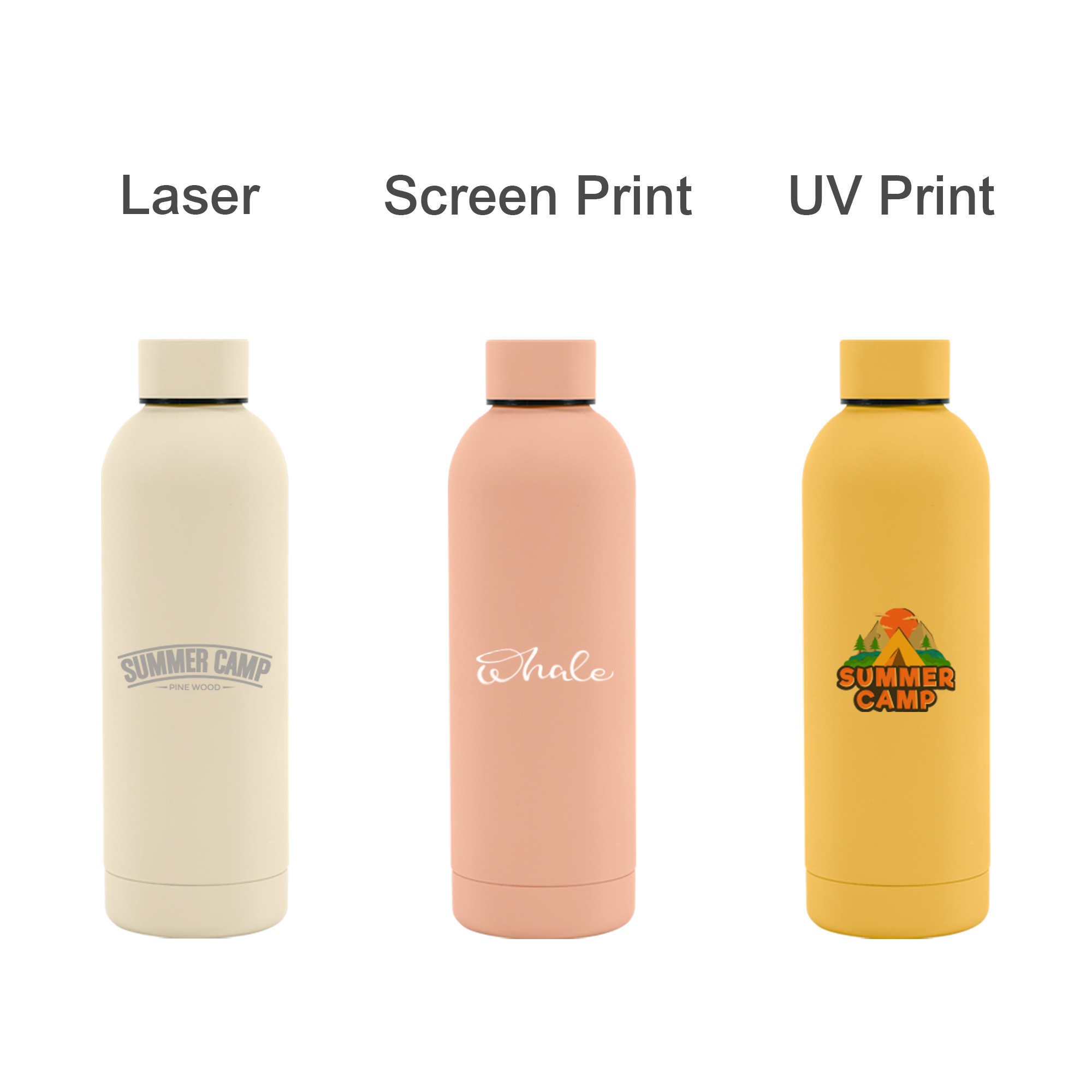 500ML Rubber Coated Double Wall Drink Bottle - Image 17