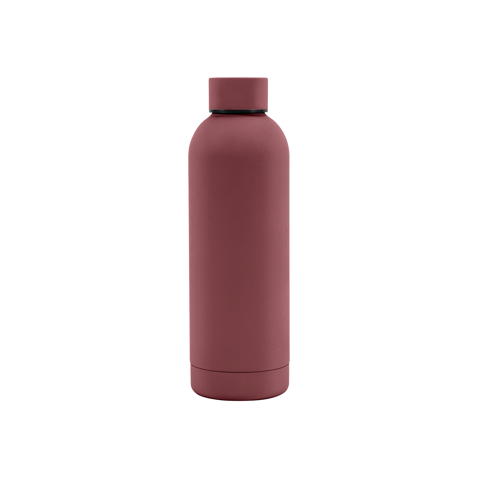 500ML Rubber Coated Double Wall Drink Bottle - Image 9