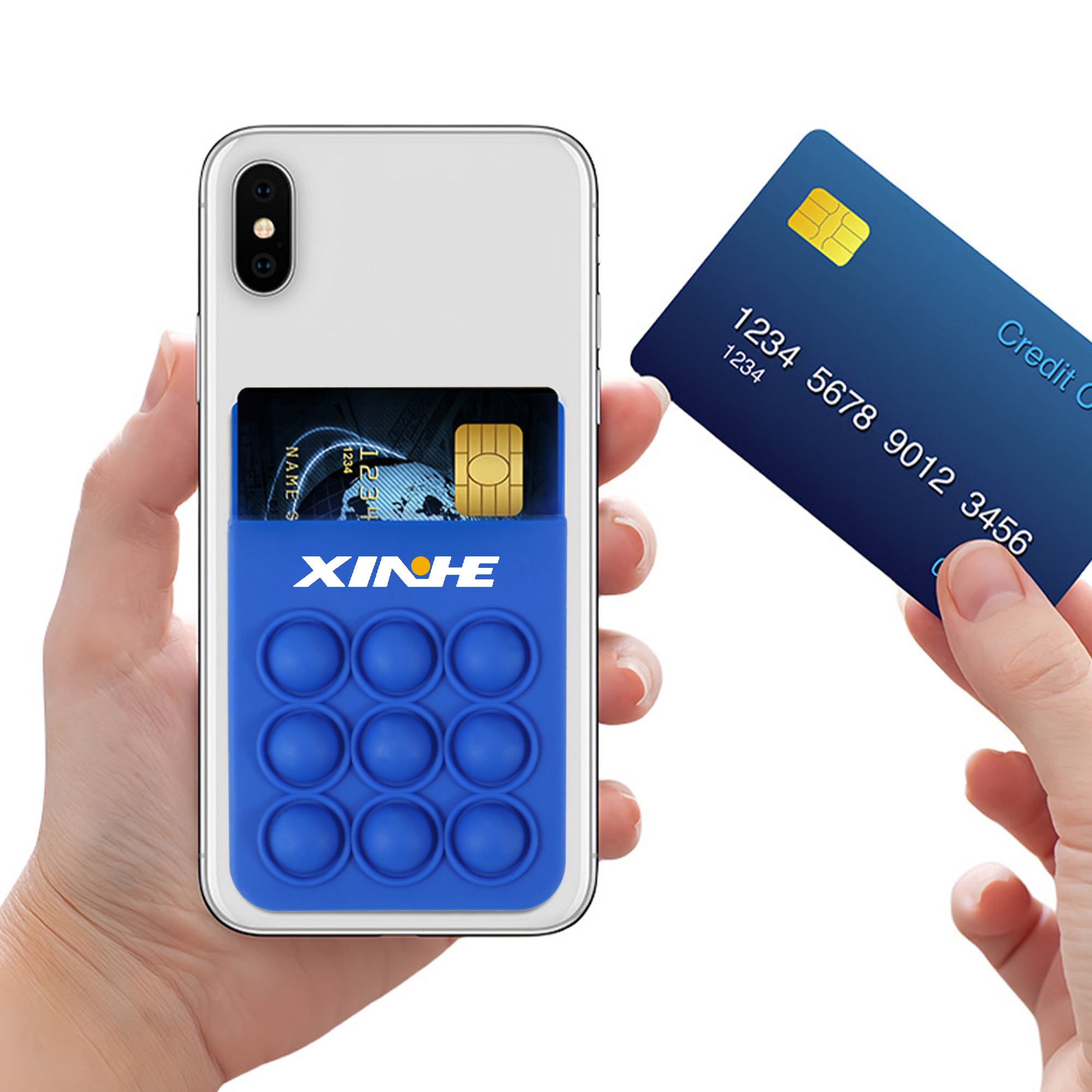 Pop Silicone Phone Wallet - Image 4