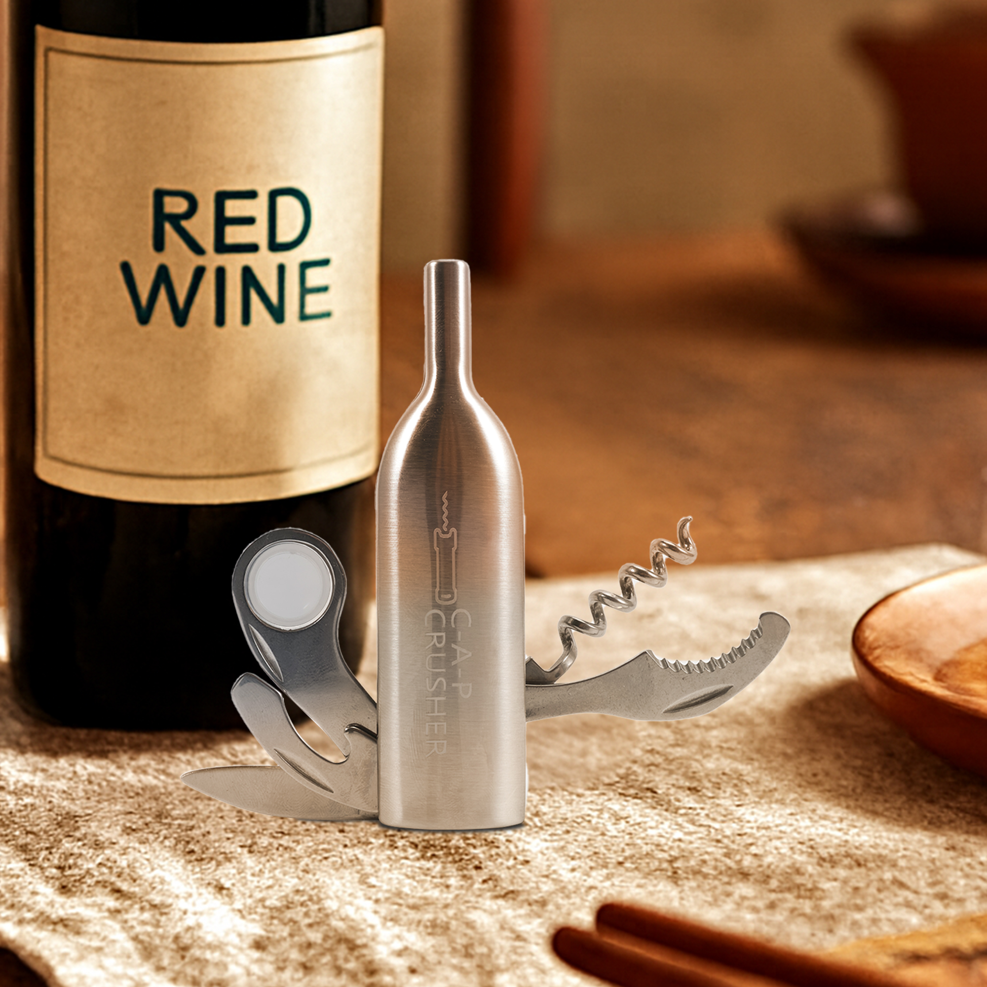 Custom 5 In 1 Wine Bottle Opener - Image 5